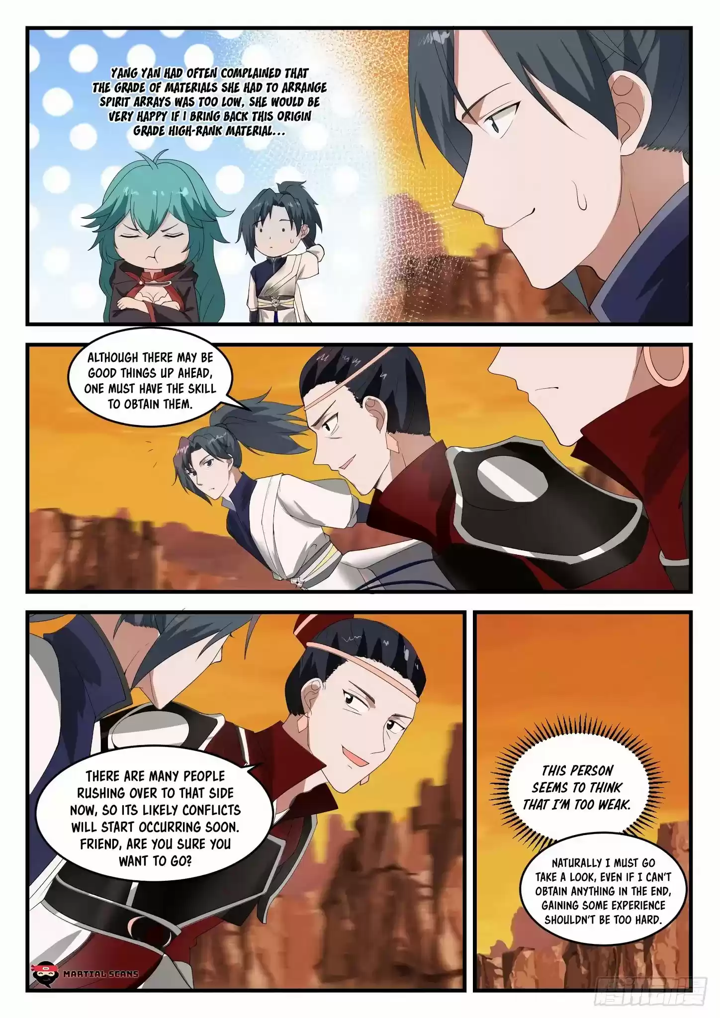 Martial Peak Chapter 1085: Hurry Up And Run If You Don't Want To Die