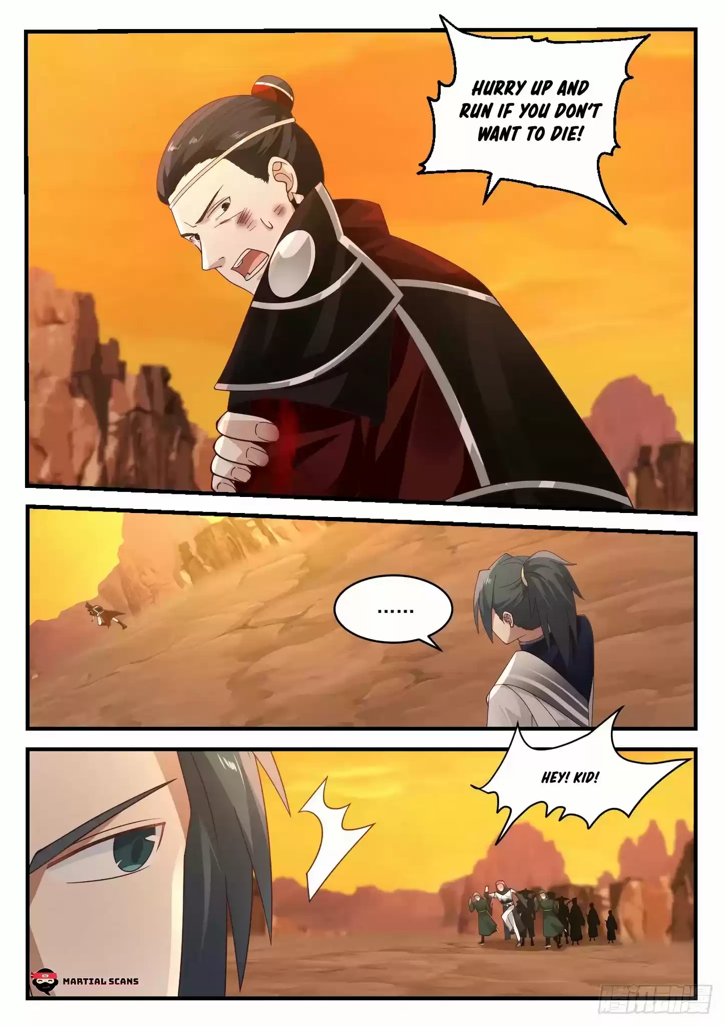 Martial Peak Chapter 1085: Hurry Up And Run If You Don't Want To Die