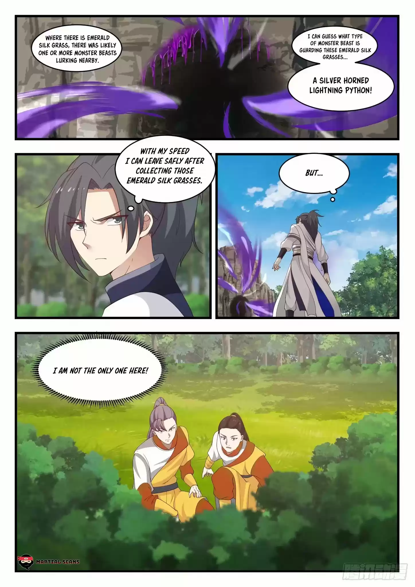 Martial Peak Chapter 1088: Emerald Silk Grass