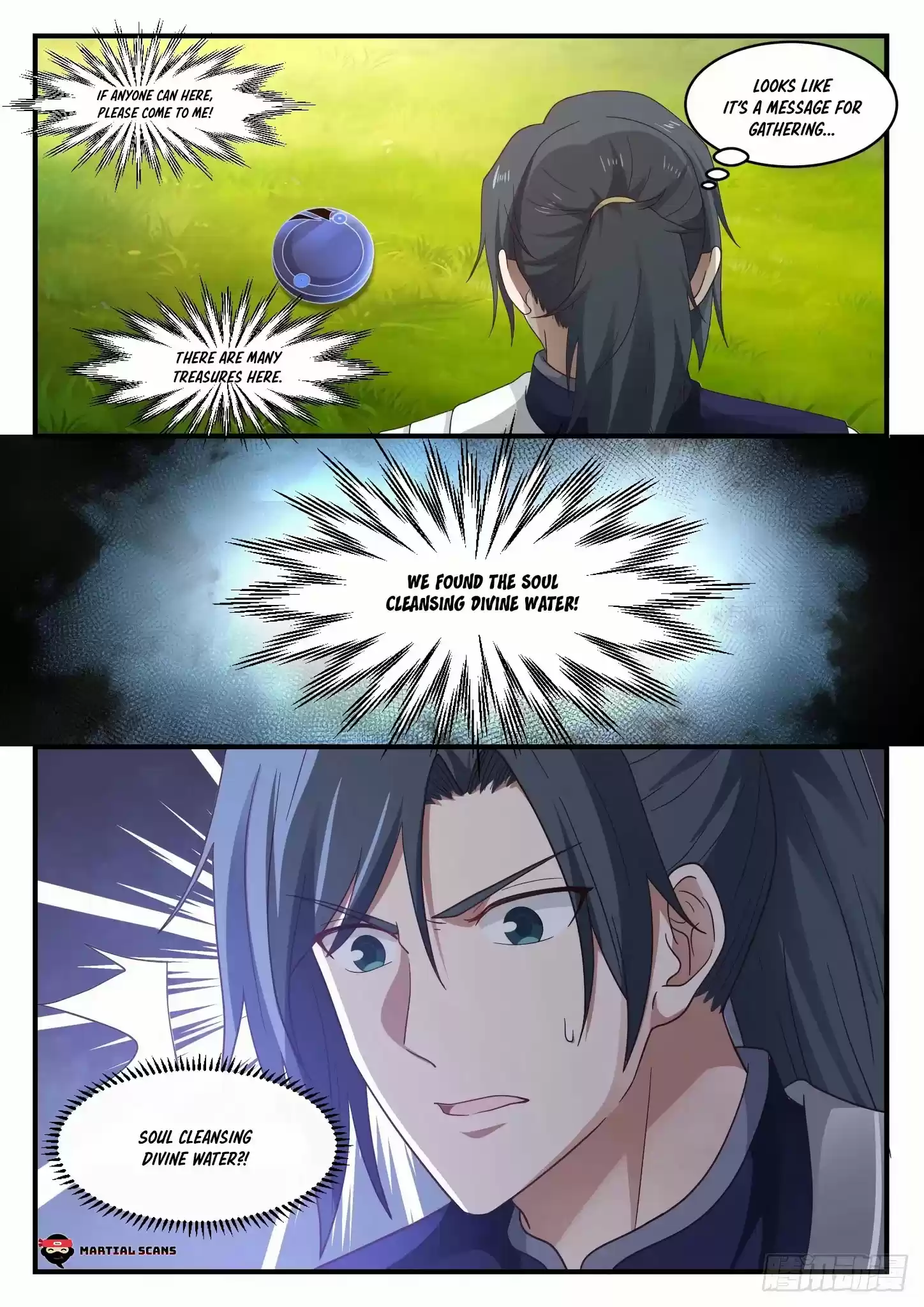 Martial Peak Chapter 1090: Soul Cleansing Divine Water