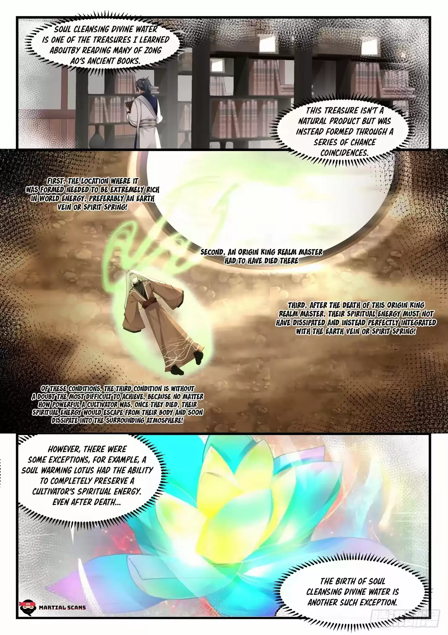 Martial Peak Chapter 1090: Soul Cleansing Divine Water