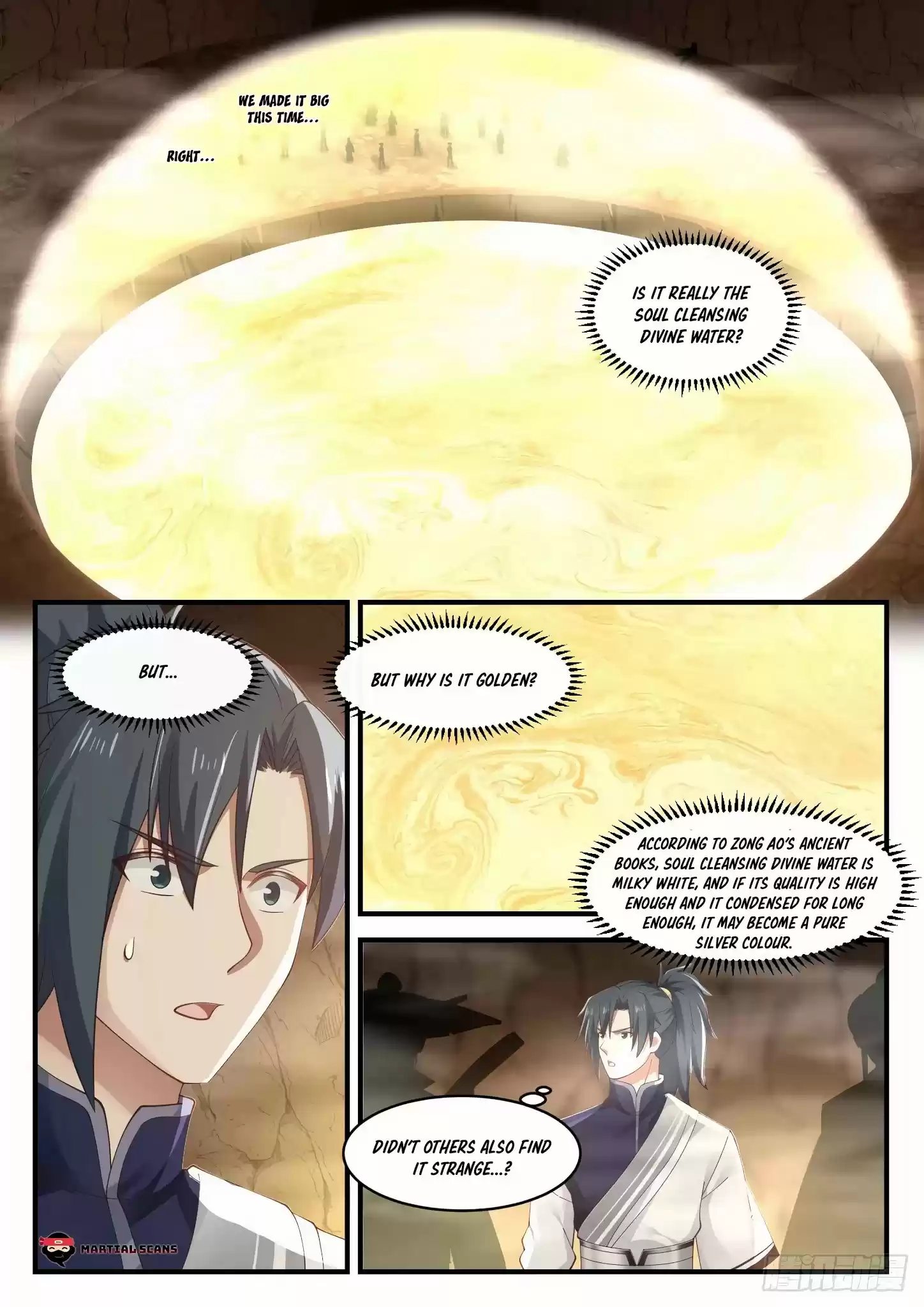 Martial Peak Chapter 1090: Soul Cleansing Divine Water