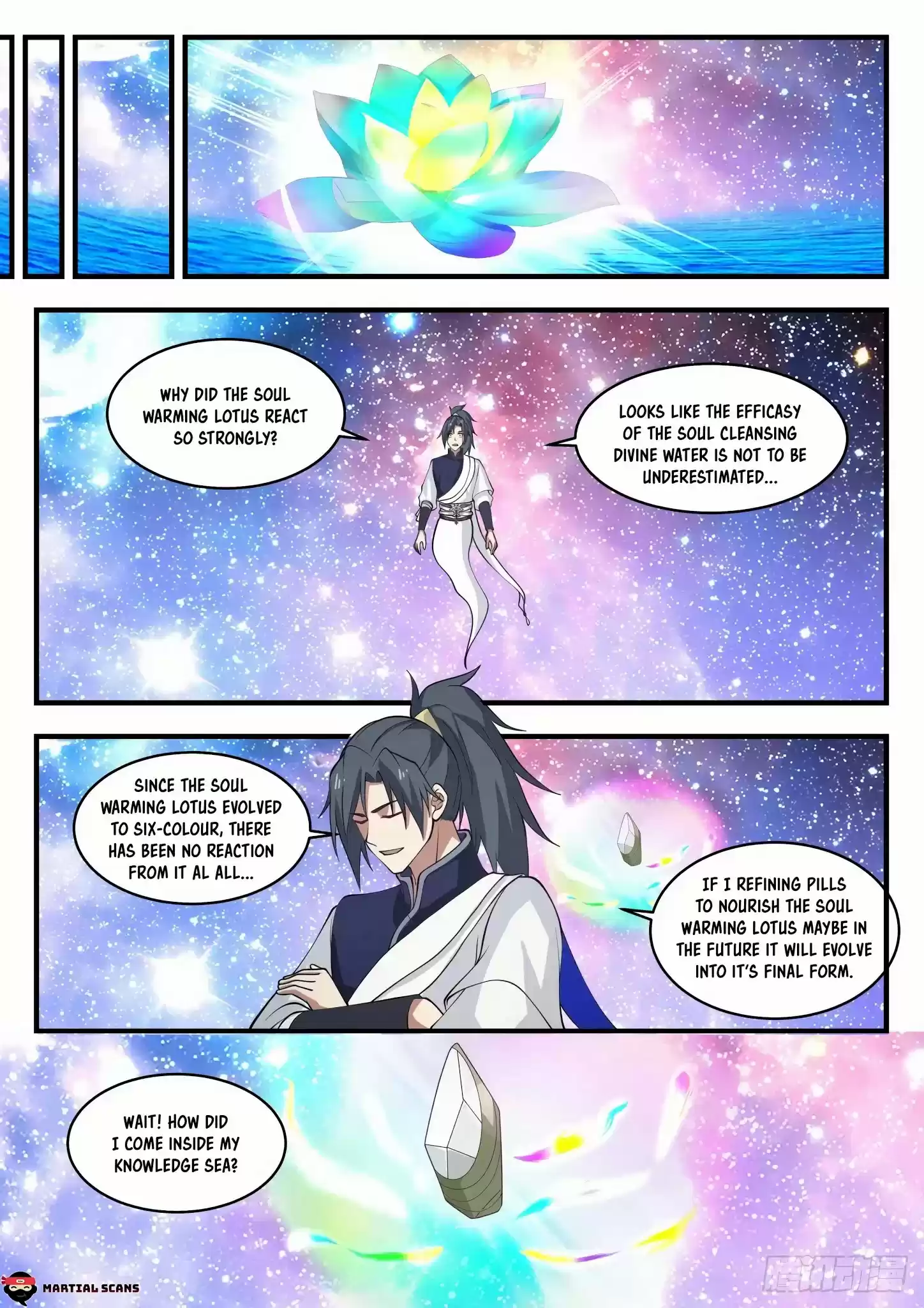 Martial Peak Chapter 1096: Soul Warming Lotus's Evolution