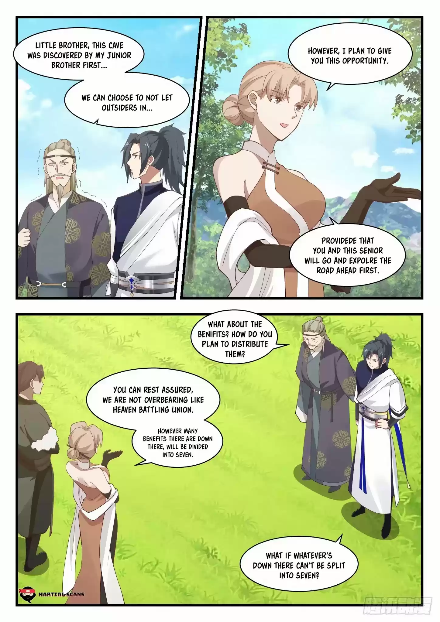 Martial Peak Chapter 1099: Hunting For Treasure