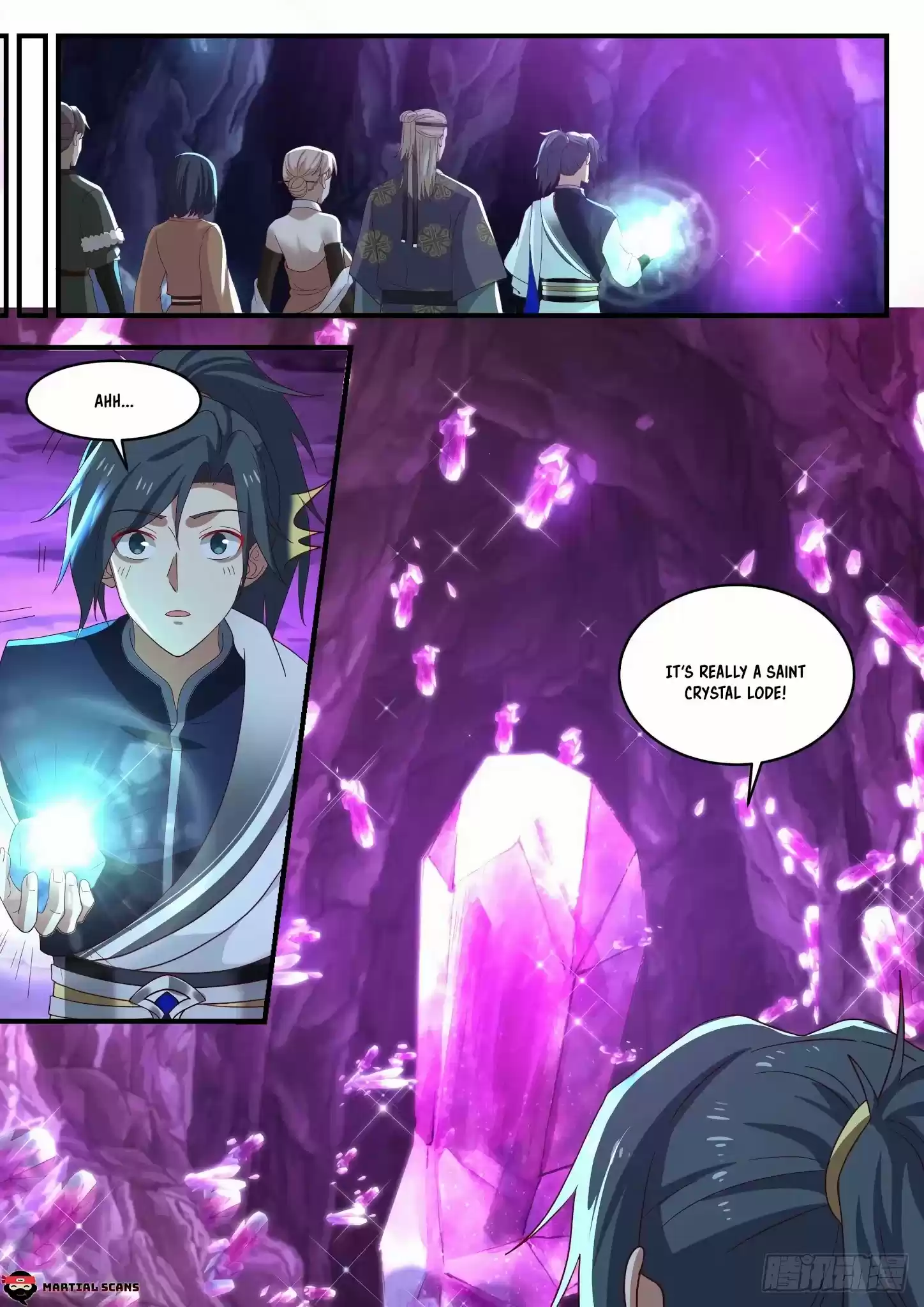 Martial Peak Chapter 1100: Saint Crystal Lode