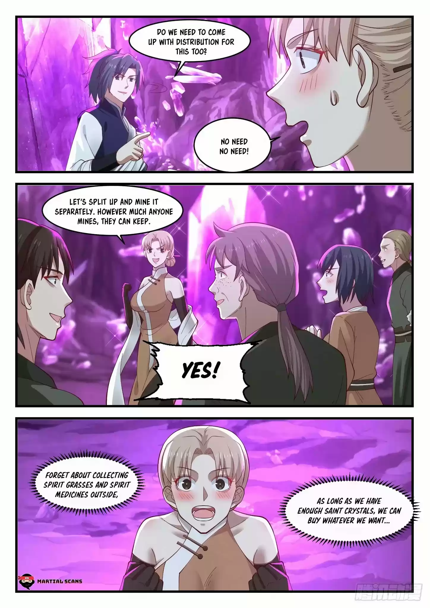 Martial Peak Chapter 1100: Saint Crystal Lode