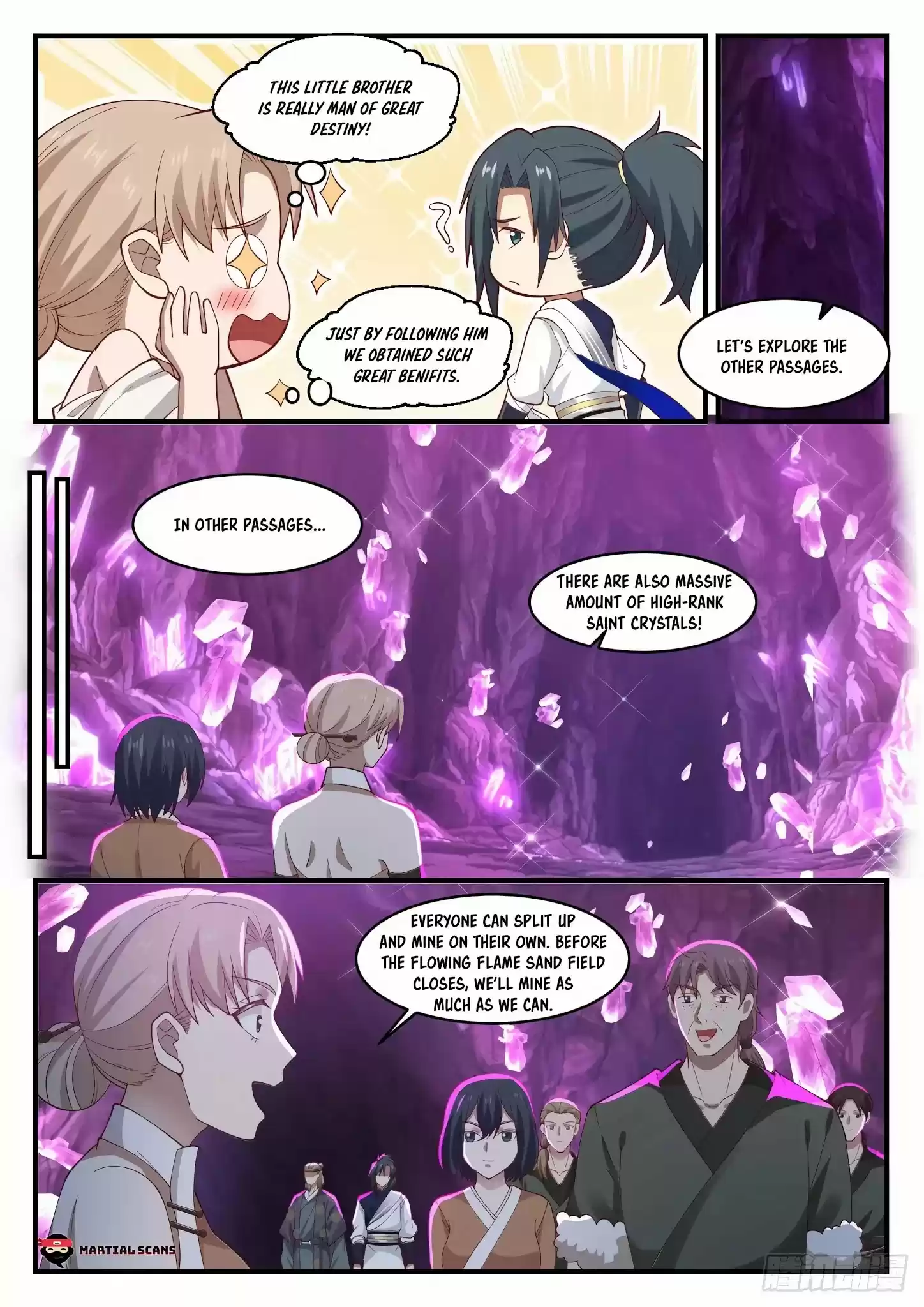 Martial Peak Chapter 1100: Saint Crystal Lode