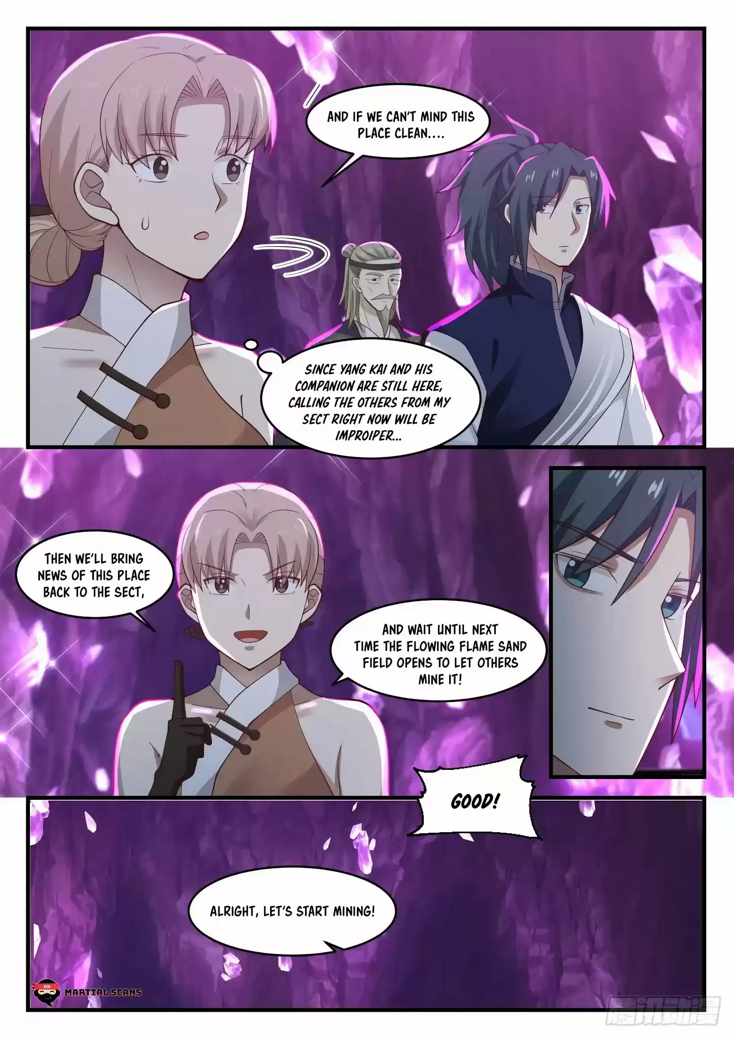 Martial Peak Chapter 1100: Saint Crystal Lode