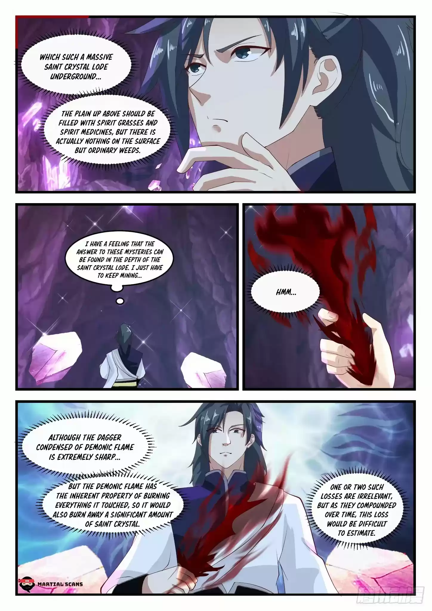 Martial Peak Chapter 1101: Nine Branch Jade Crystal Tree