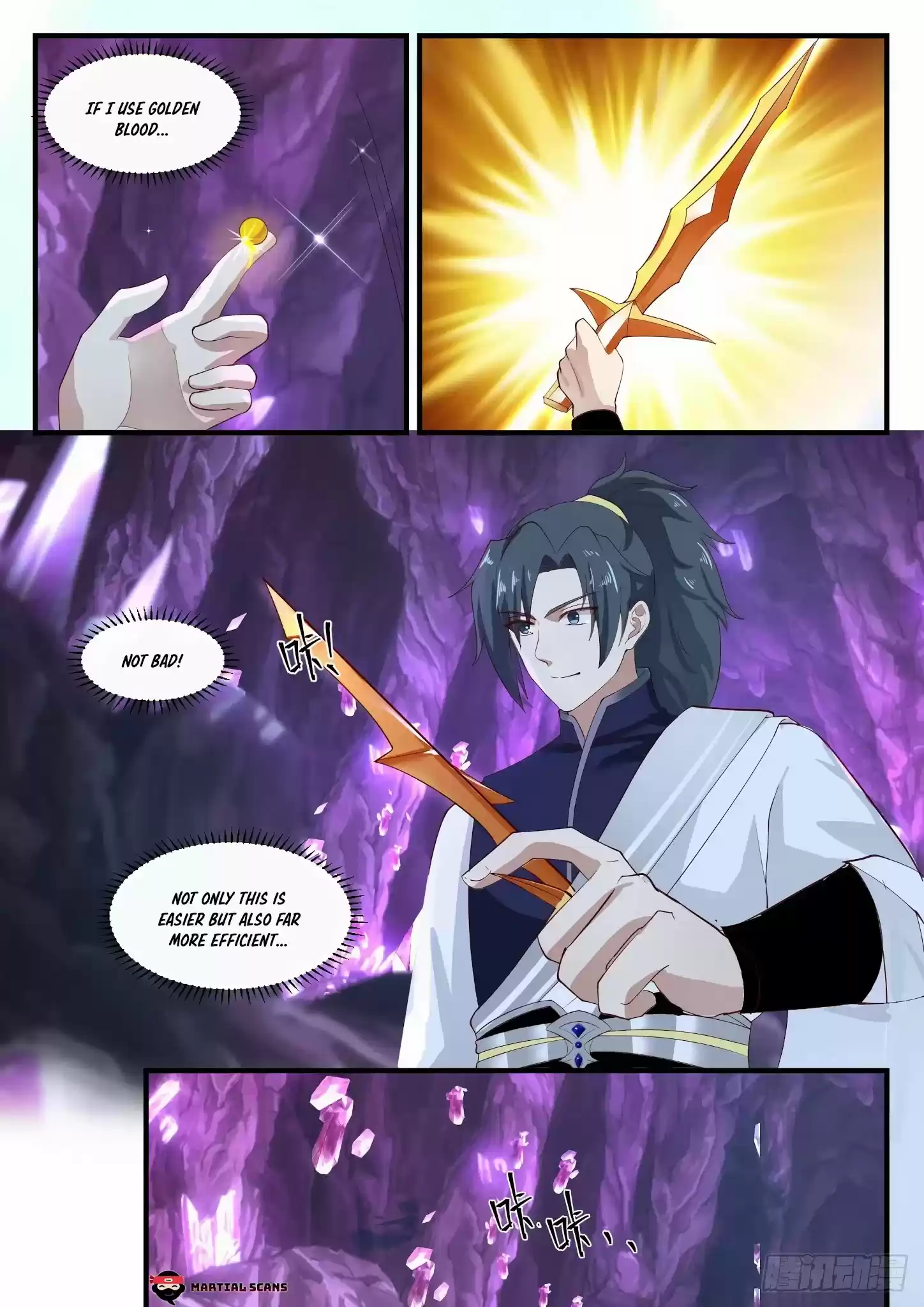 Martial Peak Chapter 1101: Nine Branch Jade Crystal Tree