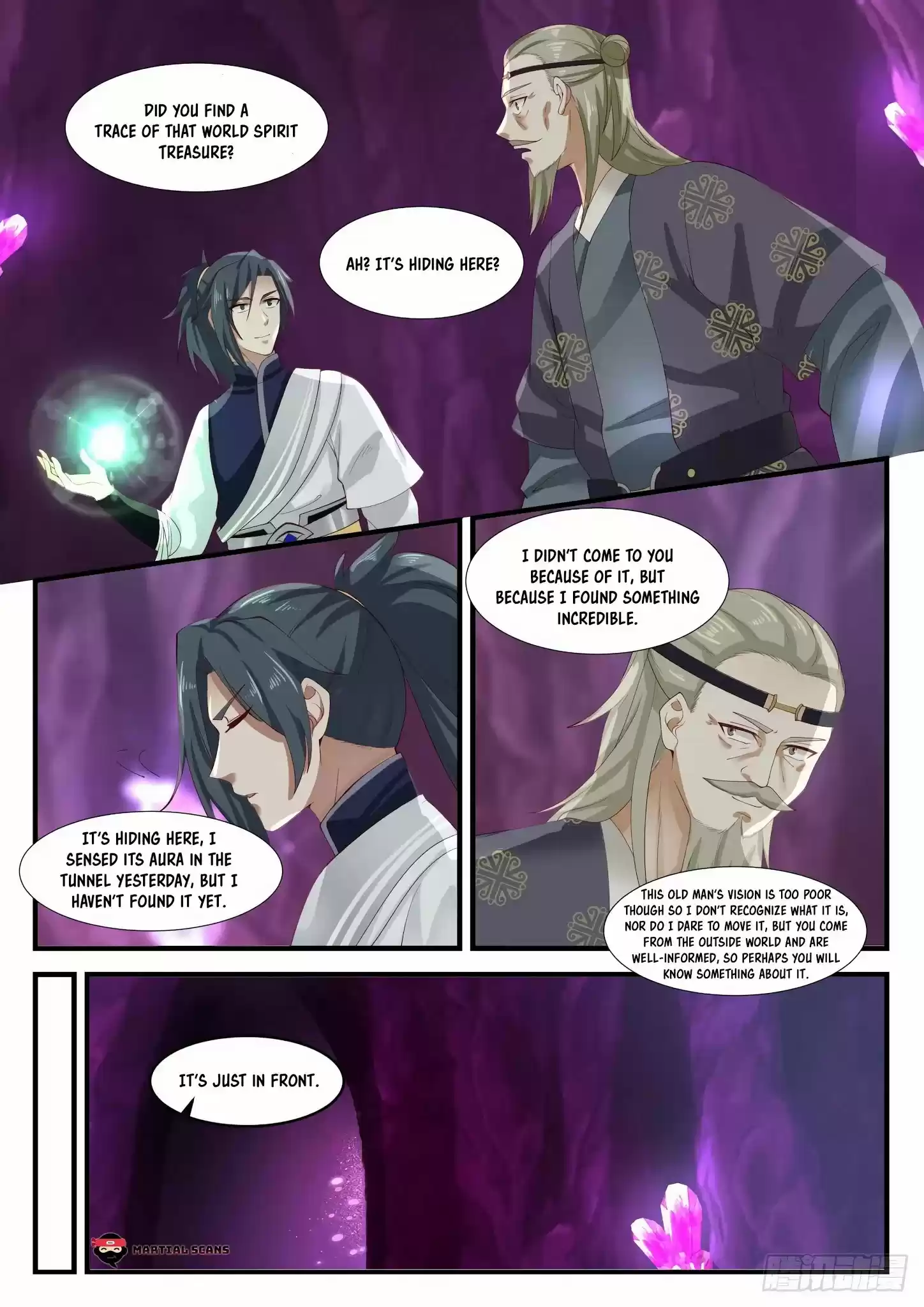 Martial Peak Chapter 1101: Nine Branch Jade Crystal Tree