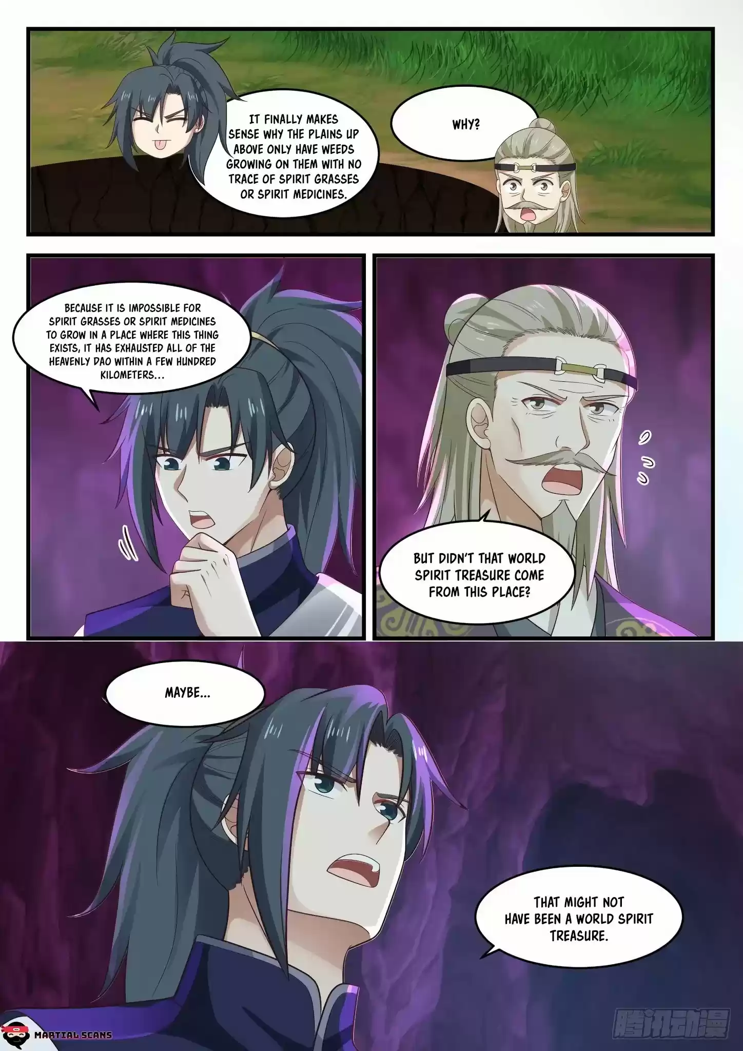 Martial Peak Chapter 1101: Nine Branch Jade Crystal Tree