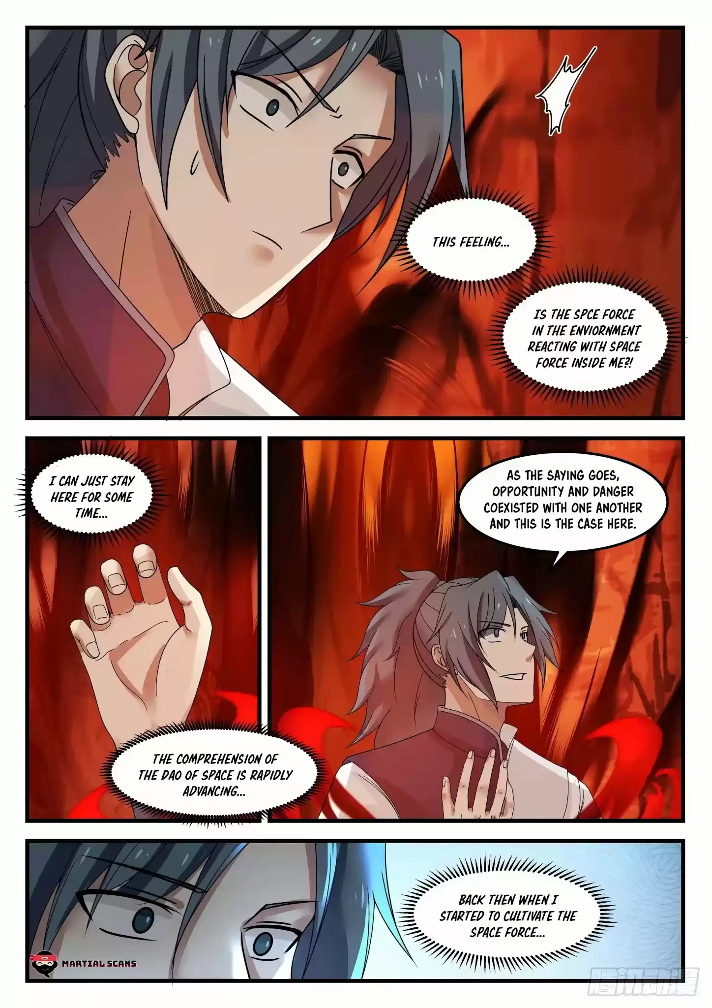 Martial Peak Chapter 1106: Solidified Space