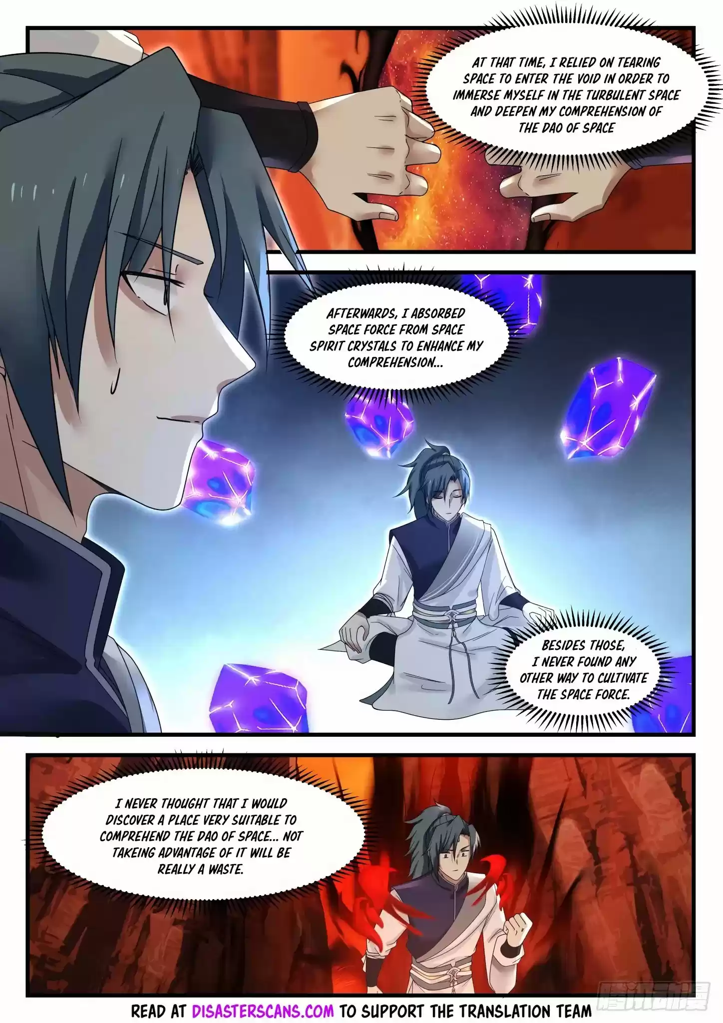 Martial Peak Chapter 1106: Solidified Space