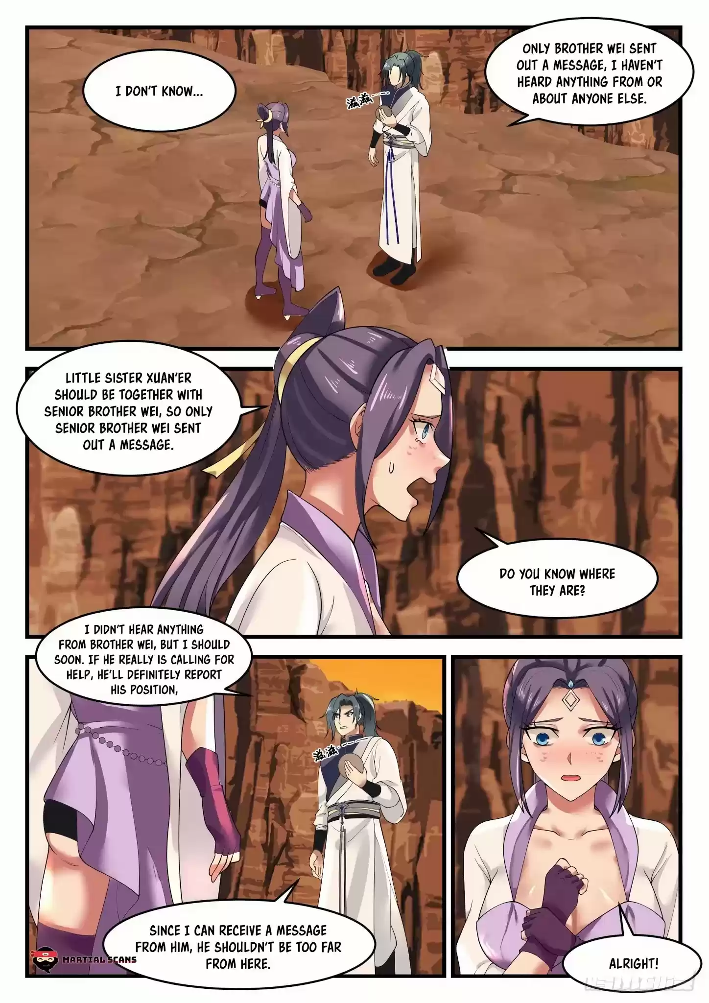 Martial Peak Chapter 1114: Wei Gu Chang’S Call For Help