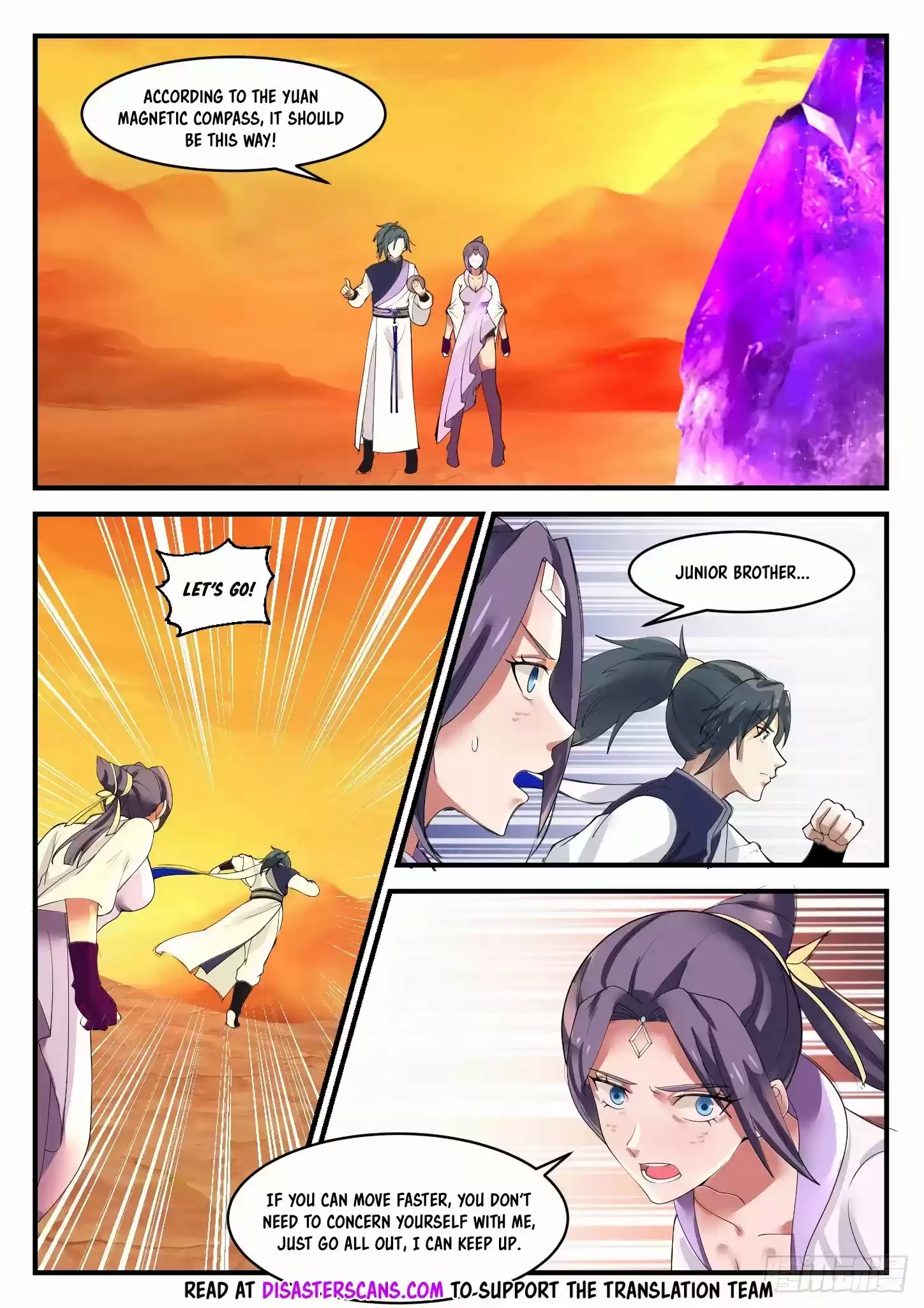 Martial Peak Chapter 1114: Wei Gu Chang’S Call For Help