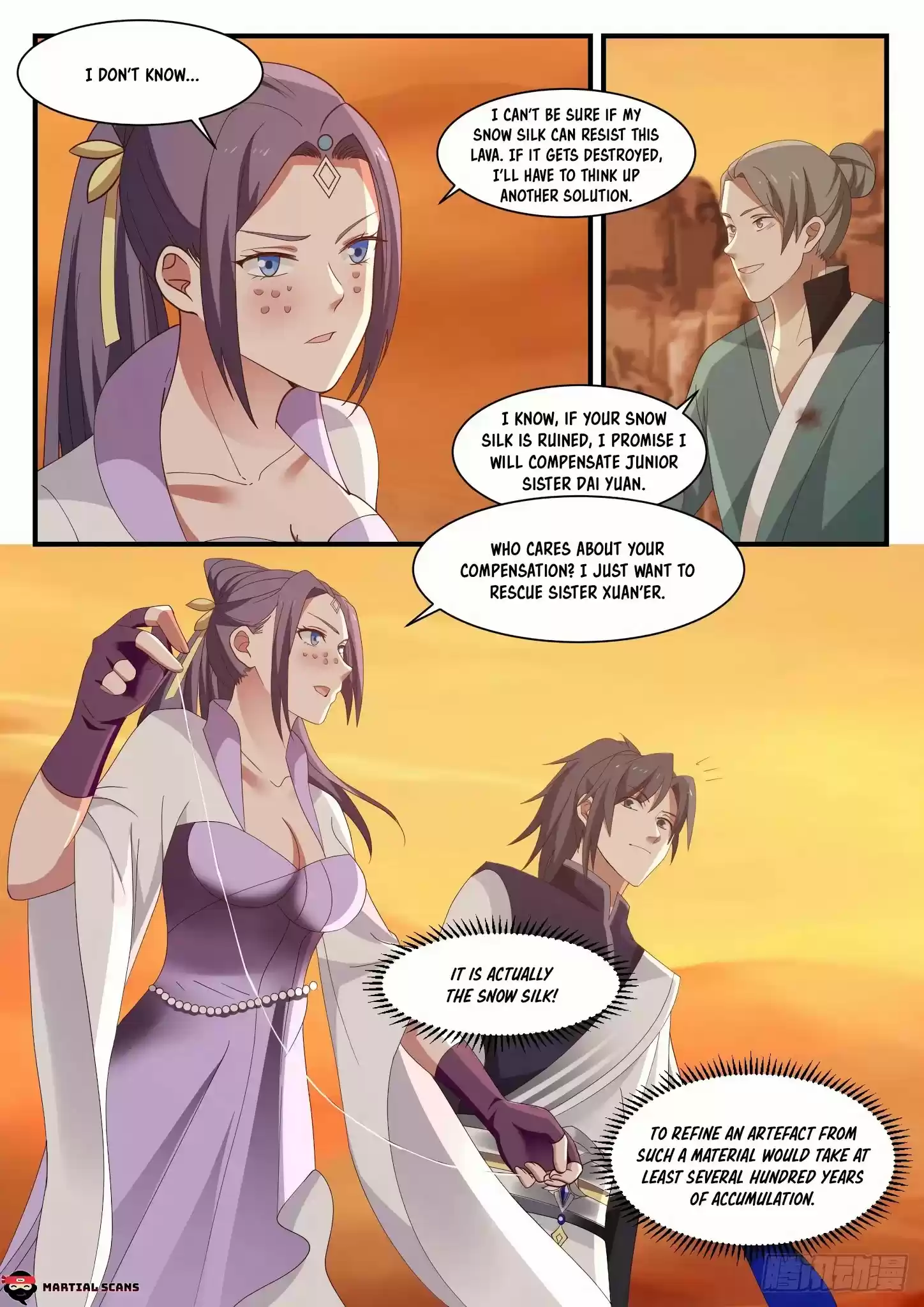 Martial Peak Chapter 1116: Snow Silk