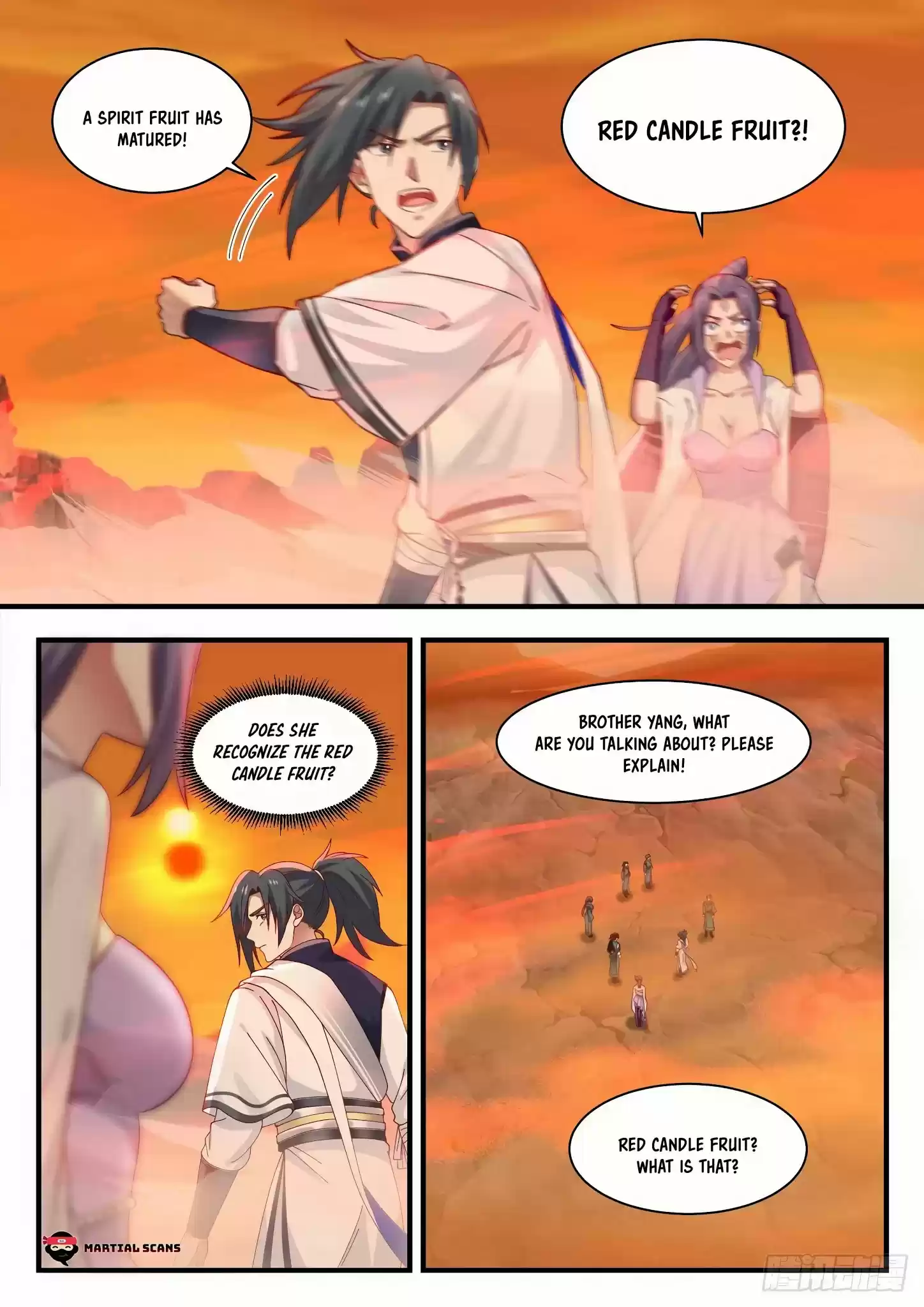 Martial Peak Chapter 1120: Red Candle Fruit