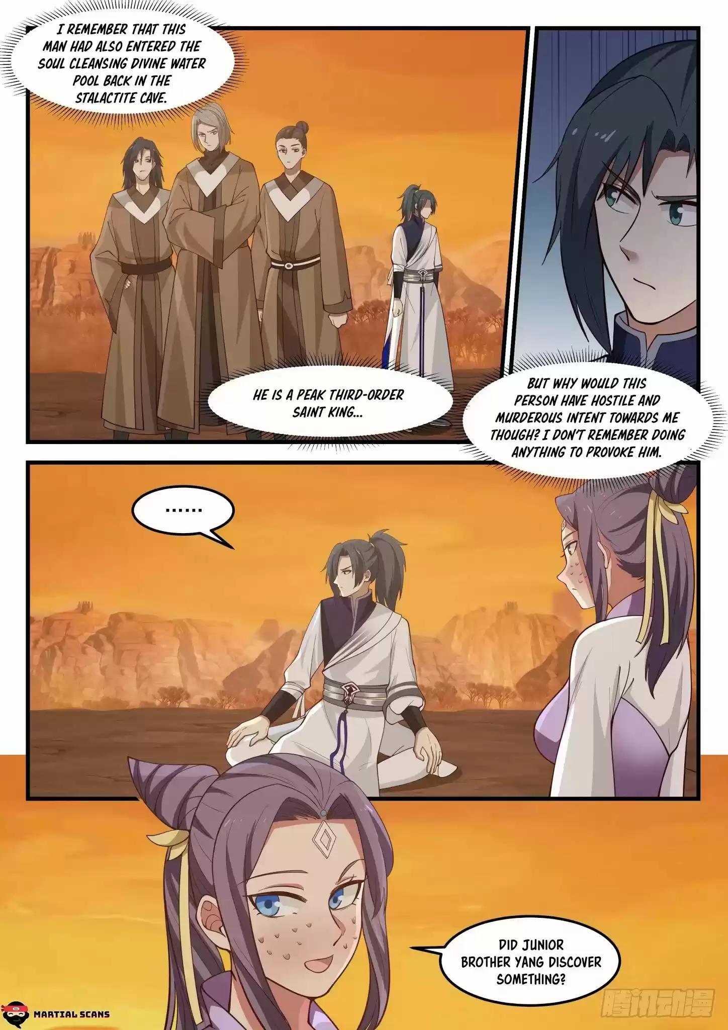 Martial Peak Chapter 1122: Hostility