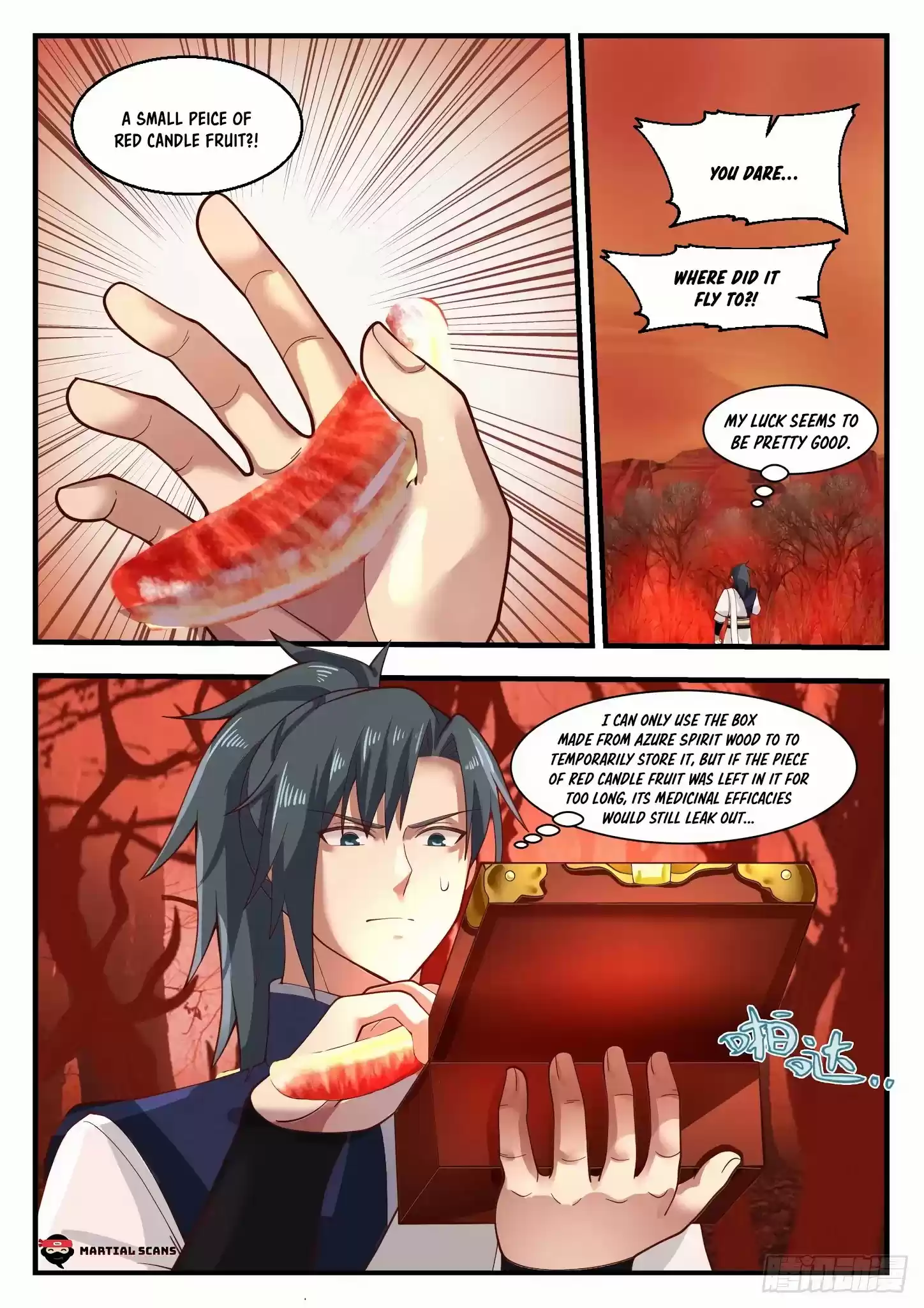 Martial Peak Chapter 1131: Luck Falling From The Sky