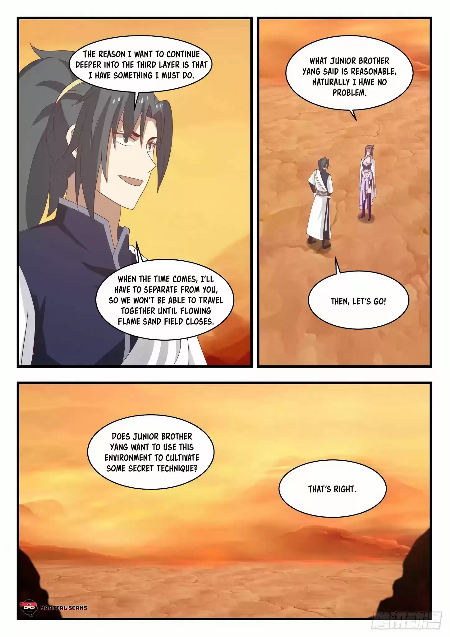 Martial Peak Chapter 1133: Go Together