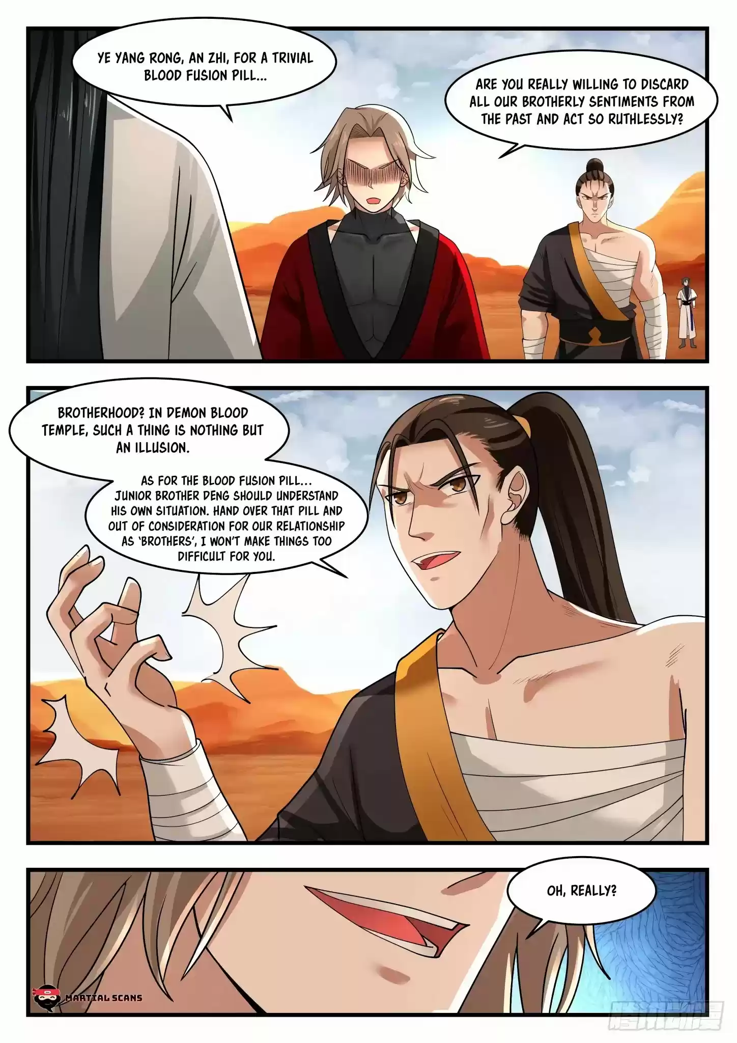 Martial Peak Chapter 1152: Blood Fusion Pill