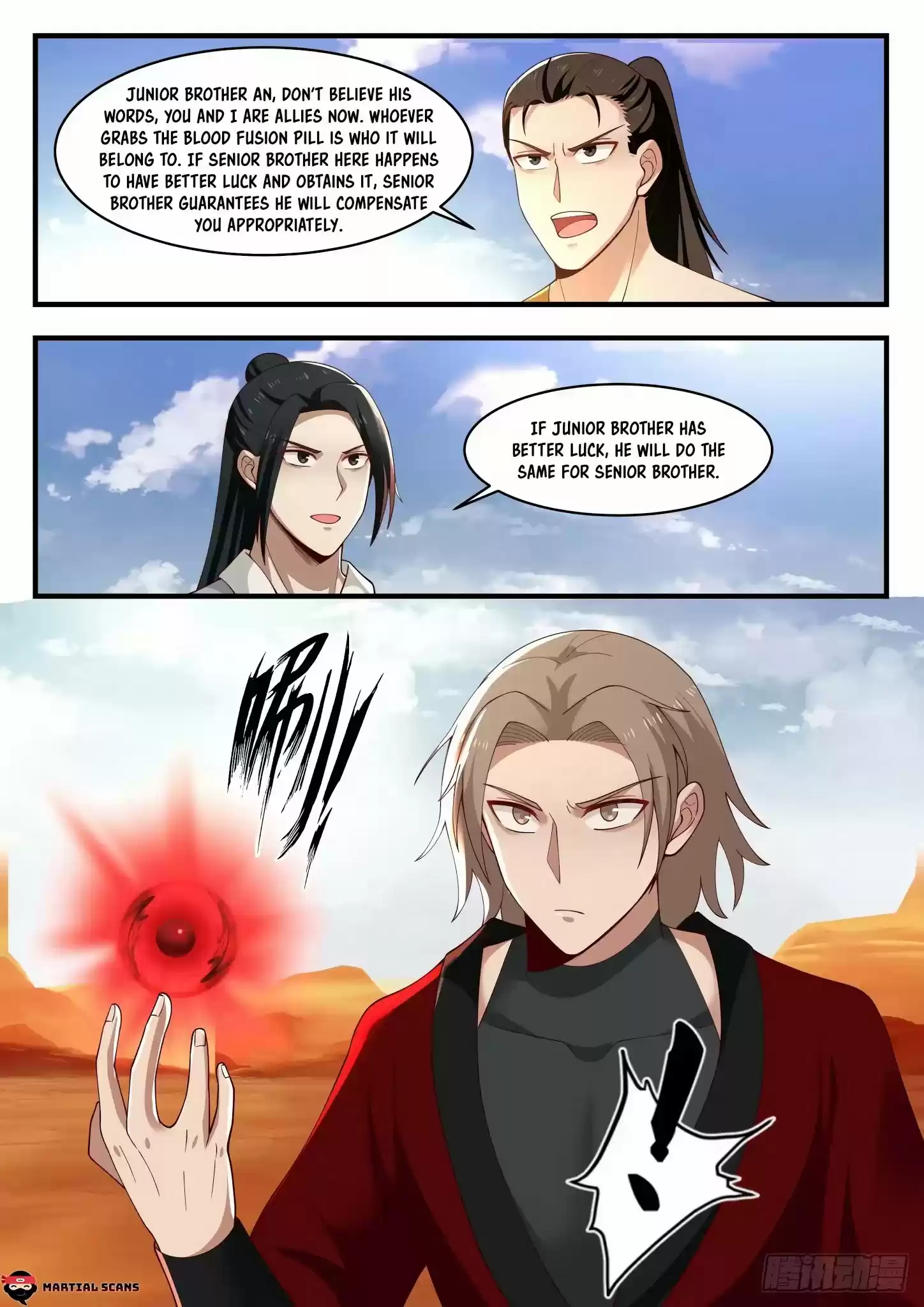Martial Peak Chapter 1152: Blood Fusion Pill