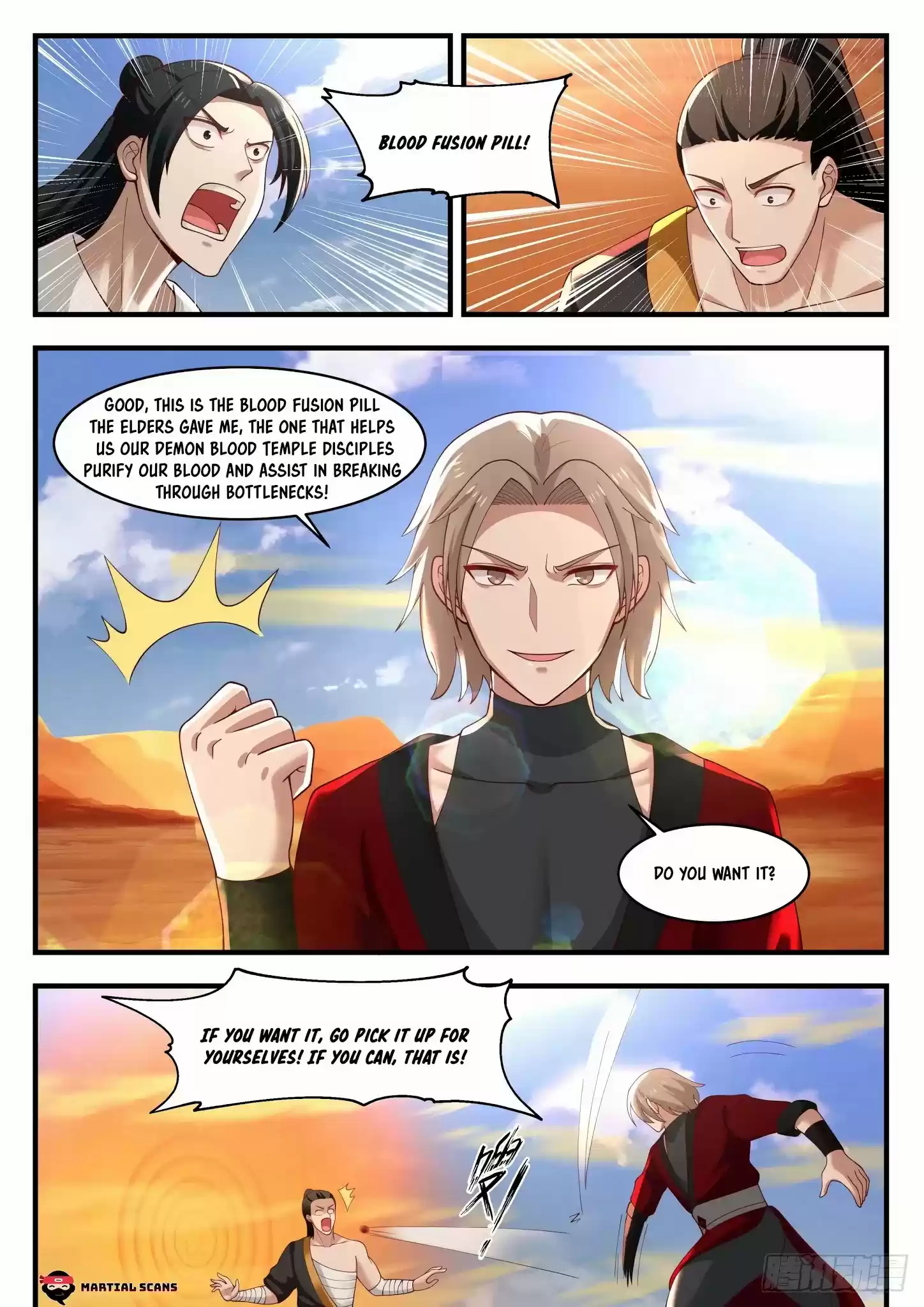 Martial Peak Chapter 1152: Blood Fusion Pill