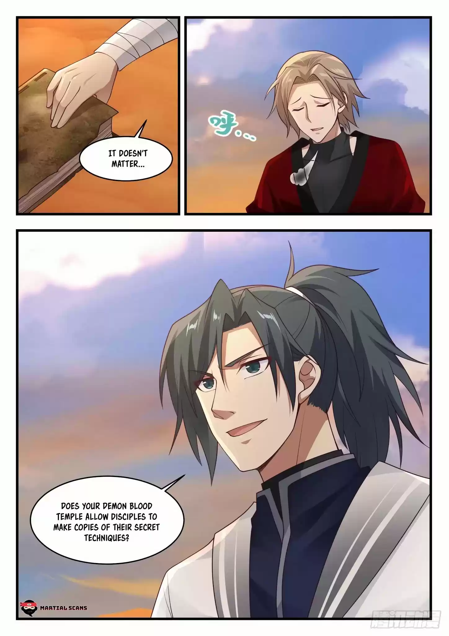 Martial Peak Chapter 1155: Demon Blood Thread Technique