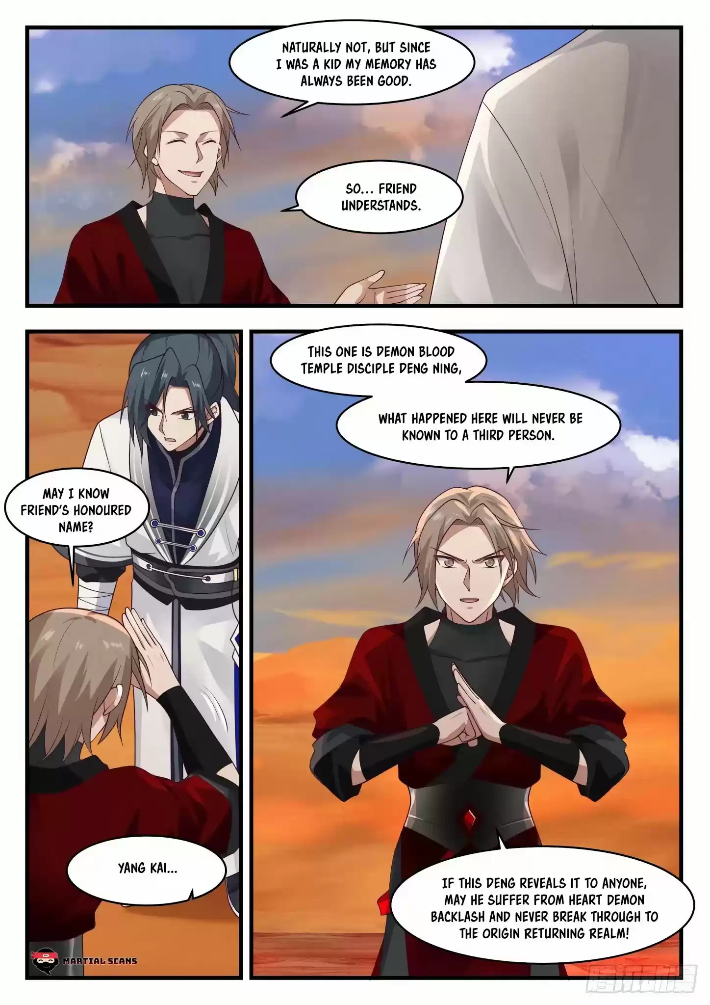 Martial Peak Chapter 1155: Demon Blood Thread Technique