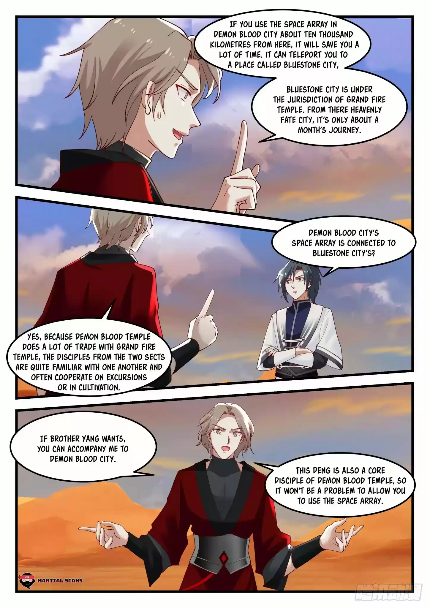 Martial Peak Chapter 1156: Demon Blood City