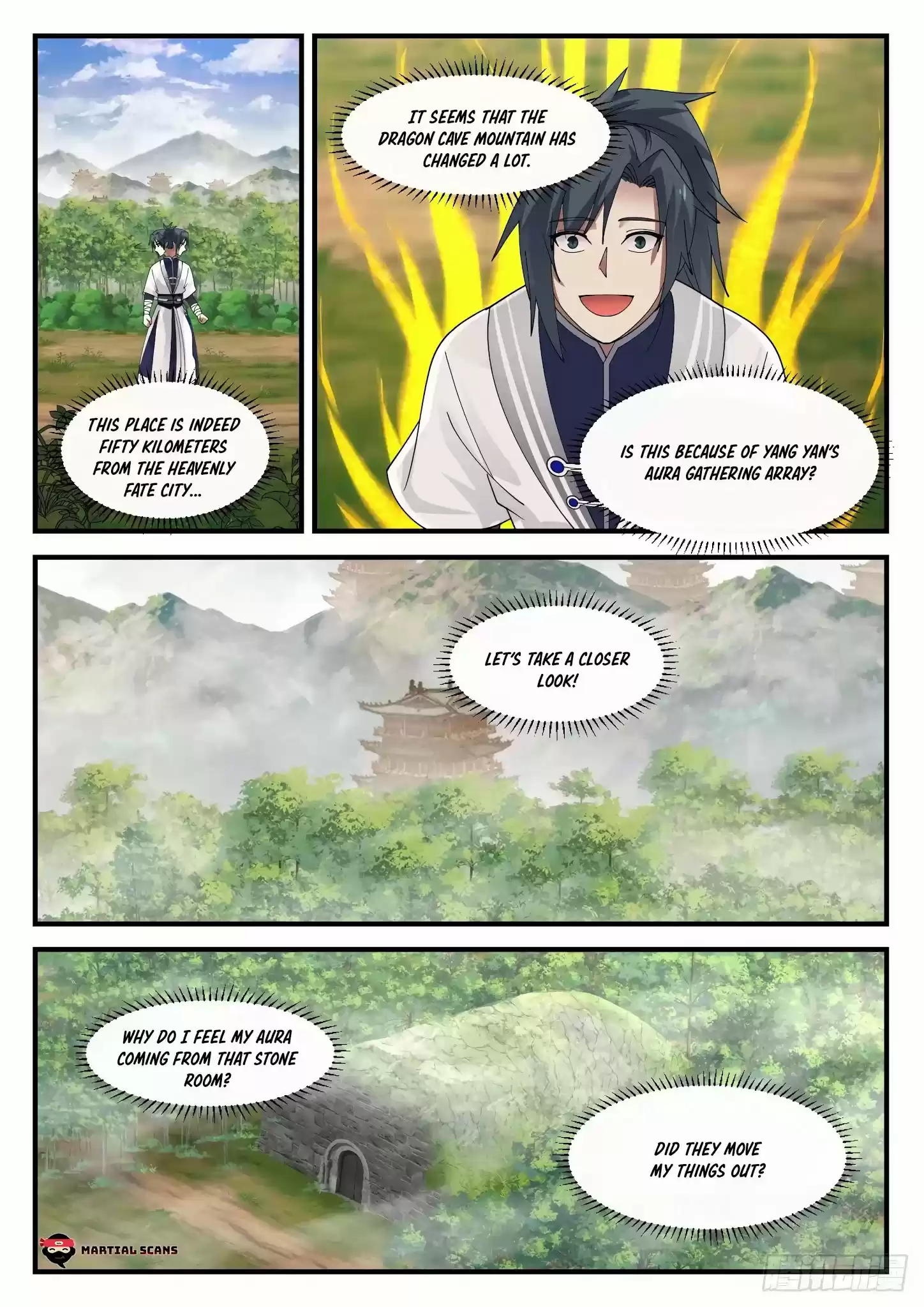 Martial Peak Chapter 1158: Dragon Cave Mountain’S Changes