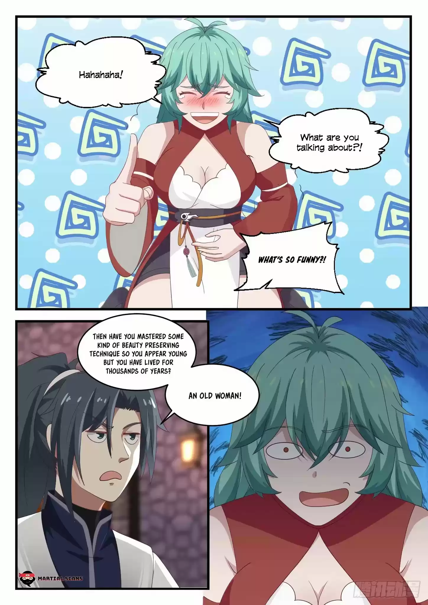 Martial Peak Chapter 1159: Old Woman?