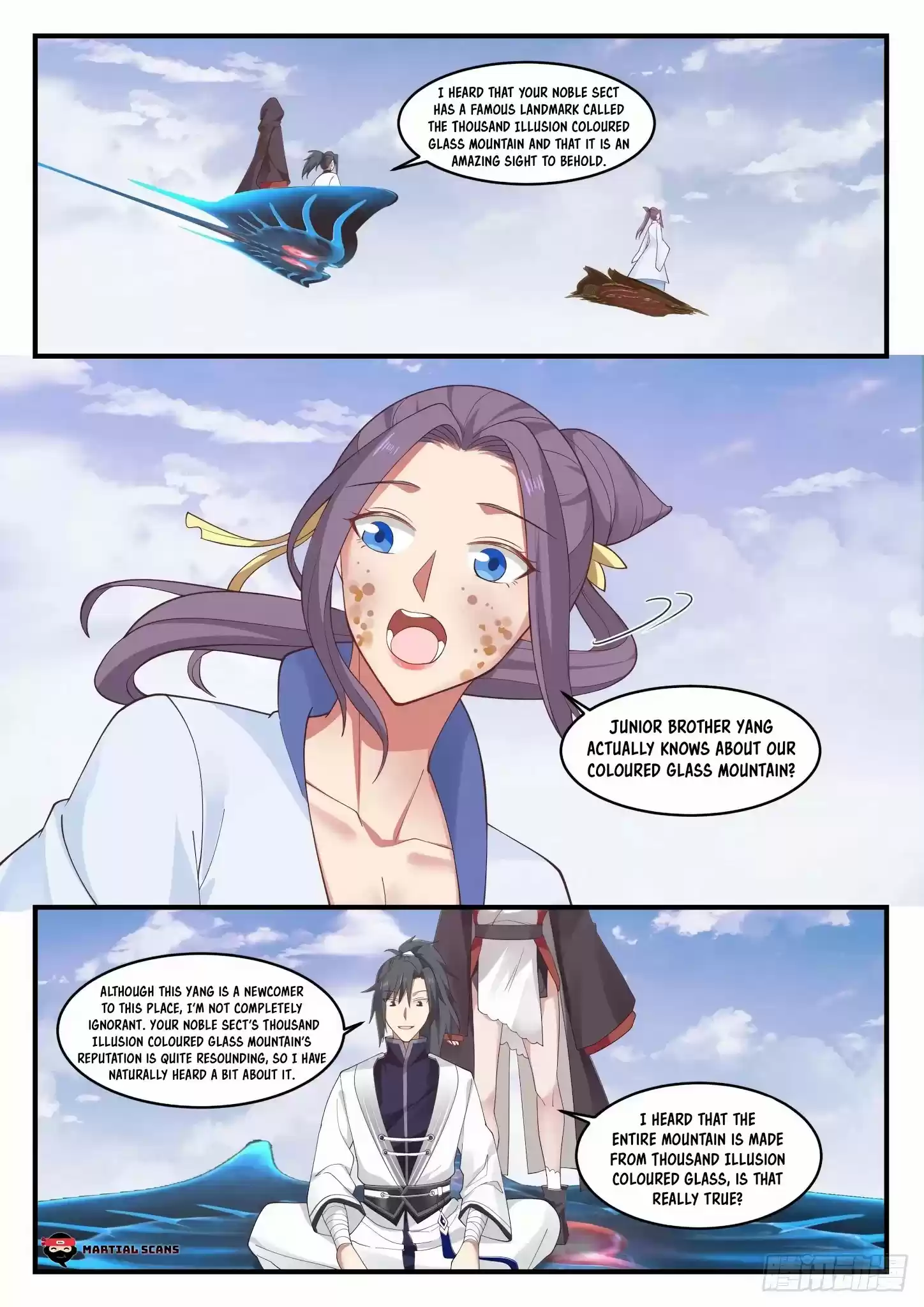 Martial Peak Chapter 1171: Grand Crystal Mountain Range