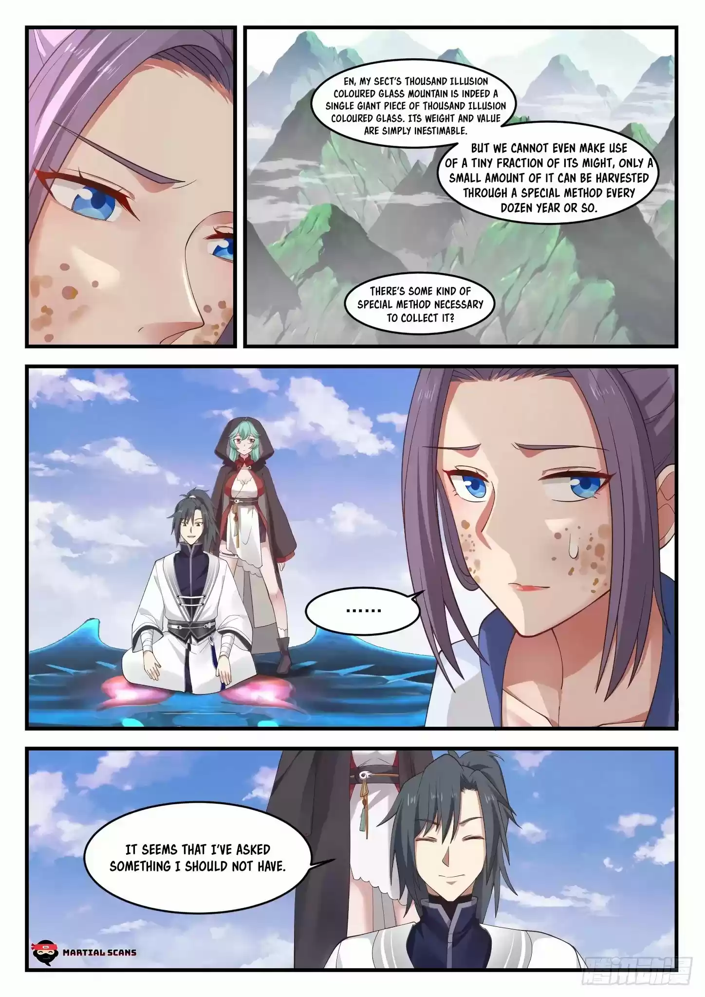 Martial Peak Chapter 1171: Grand Crystal Mountain Range