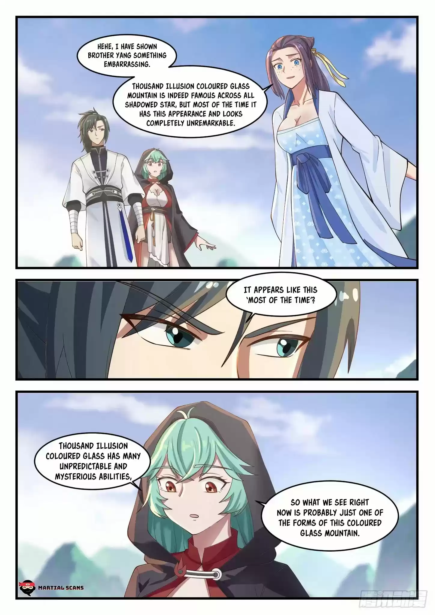 Martial Peak Chapter 1172: Coloured Glass Mountain