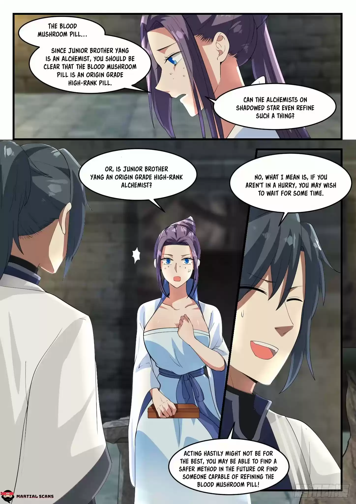 Martial Peak Chapter 1176: Blood Invigorating Mushroom May 30, 2020