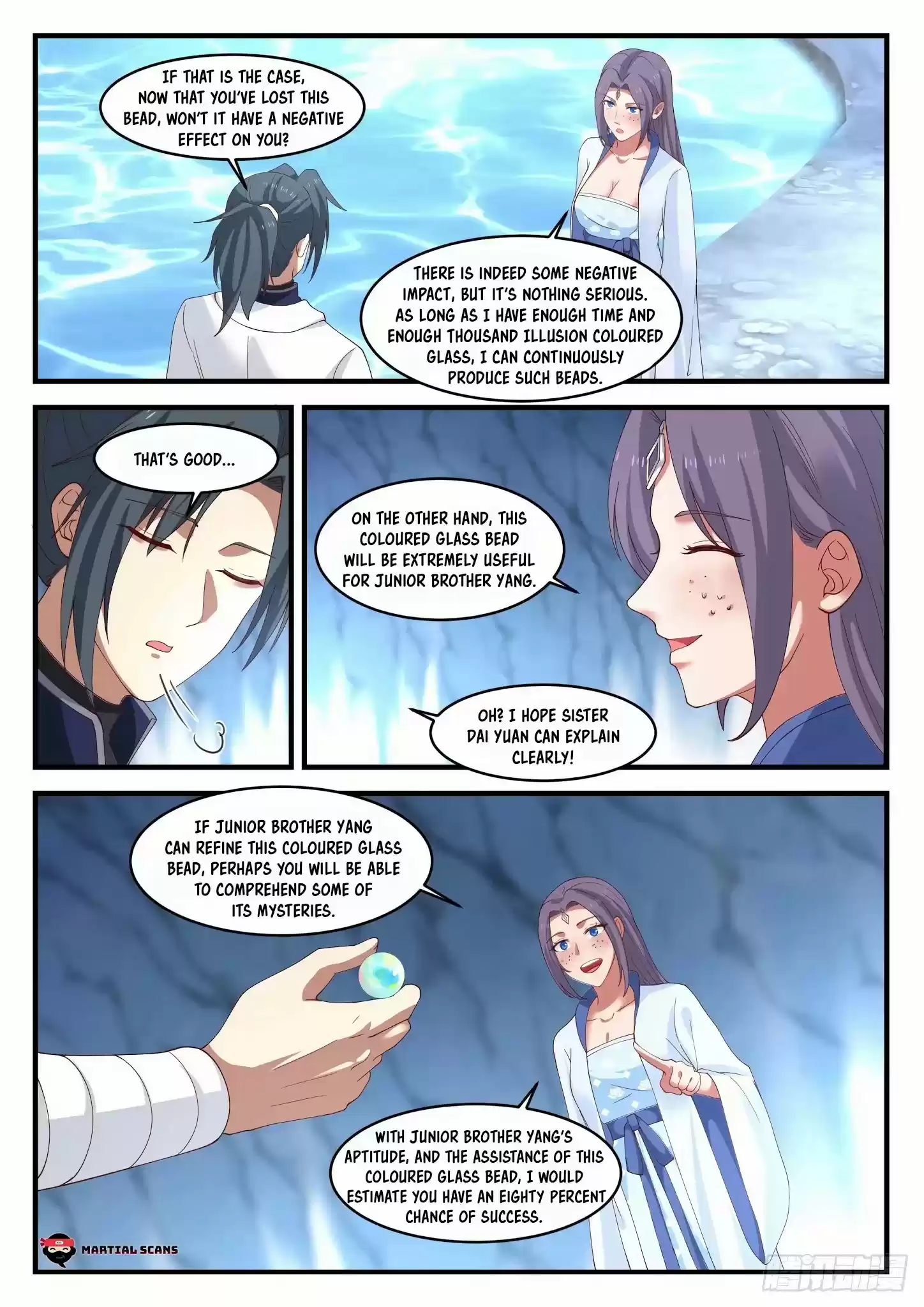 Martial Peak Chapter 1179: Coloured Glass Bead