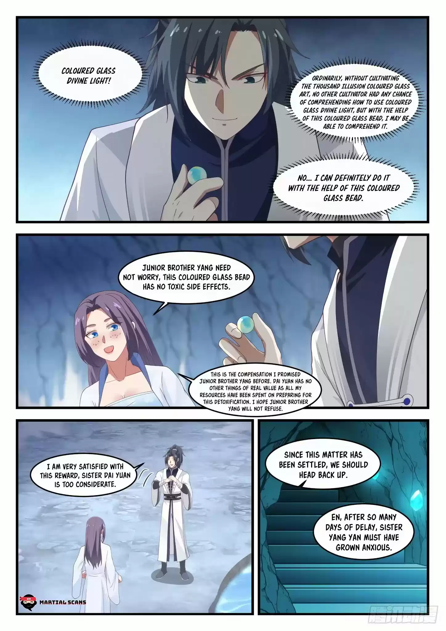 Martial Peak Chapter 1179: Coloured Glass Bead