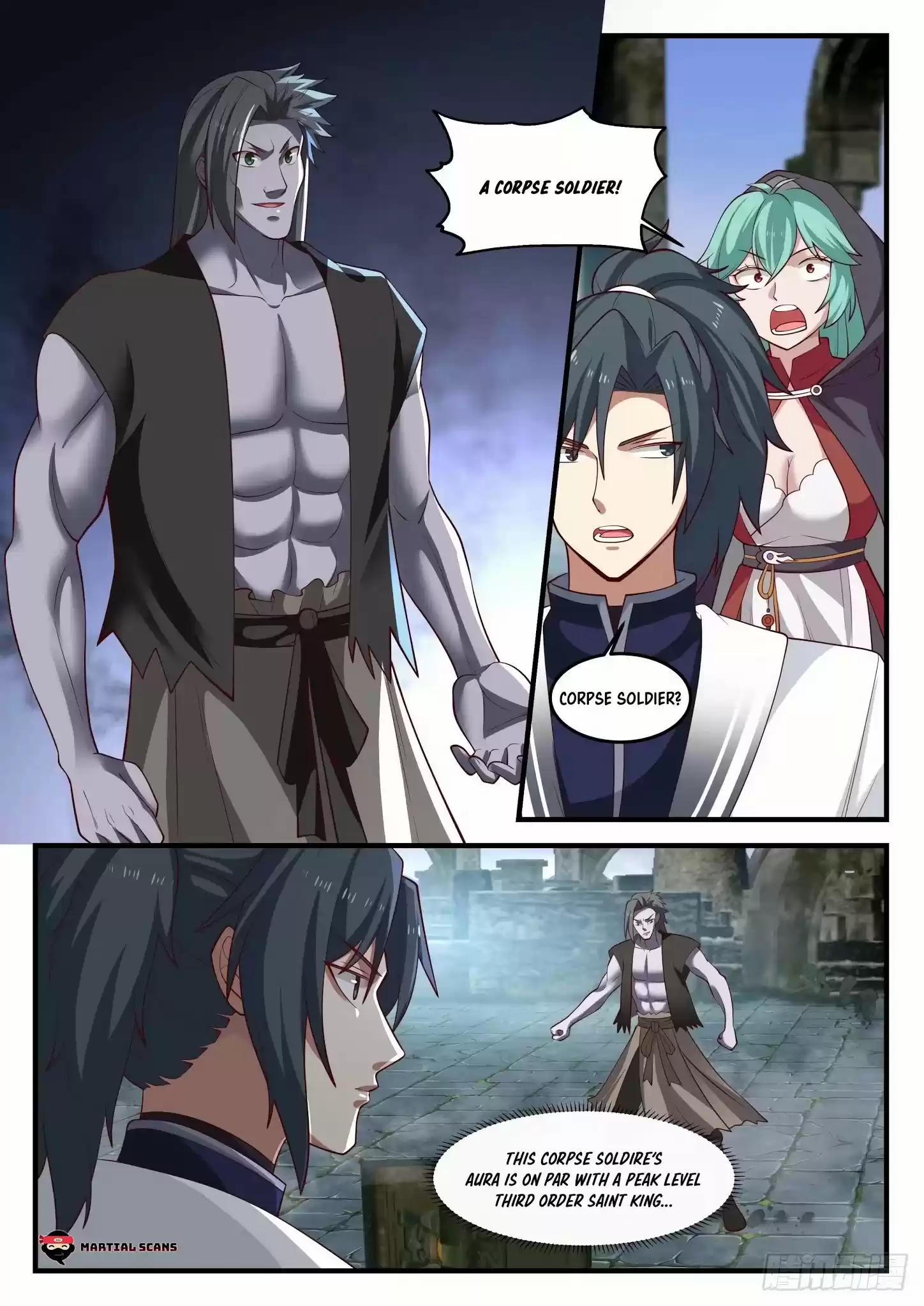 Martial Peak Chapter 1196: Corpse Soldier