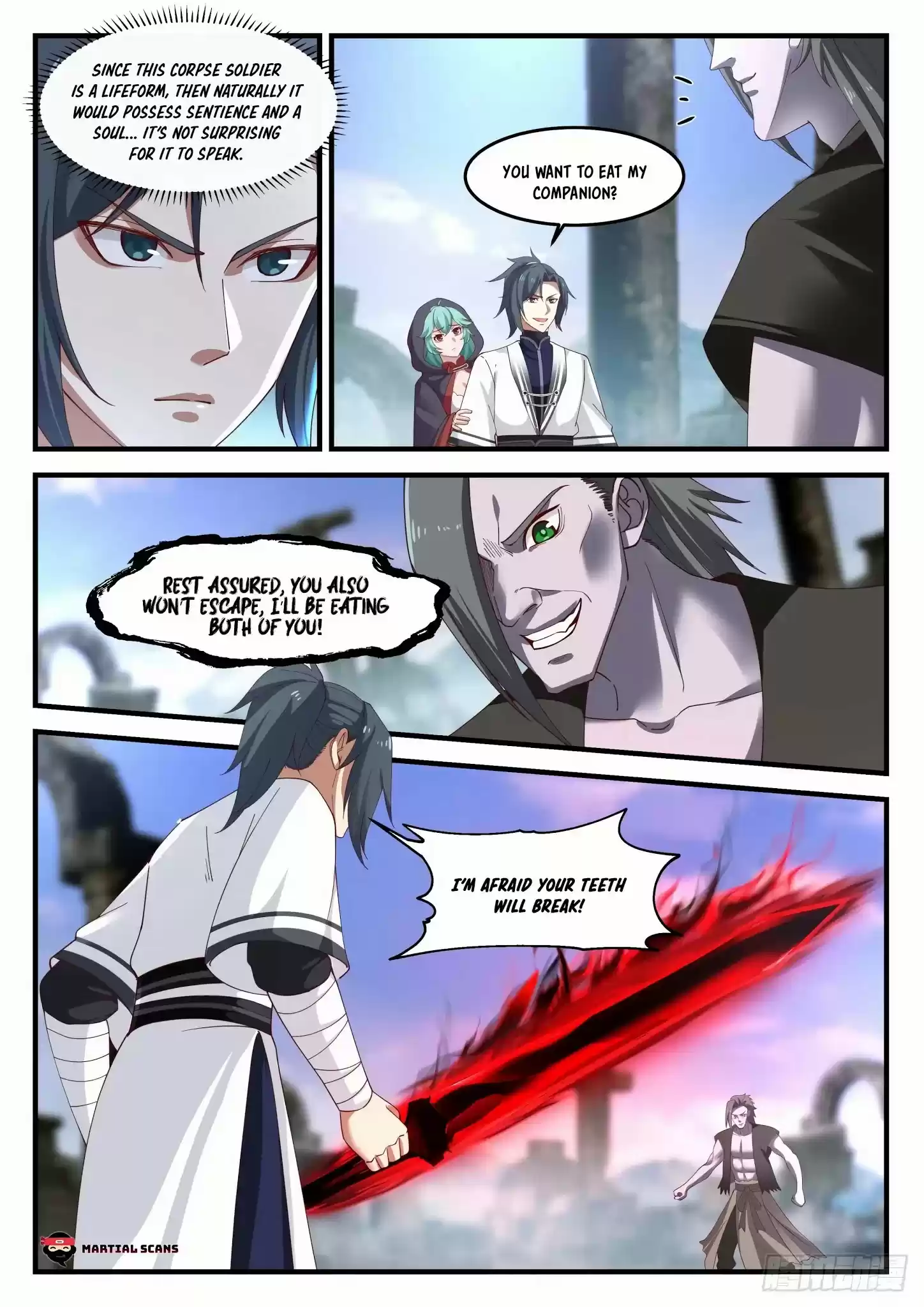Martial Peak Chapter 1196: Corpse Soldier