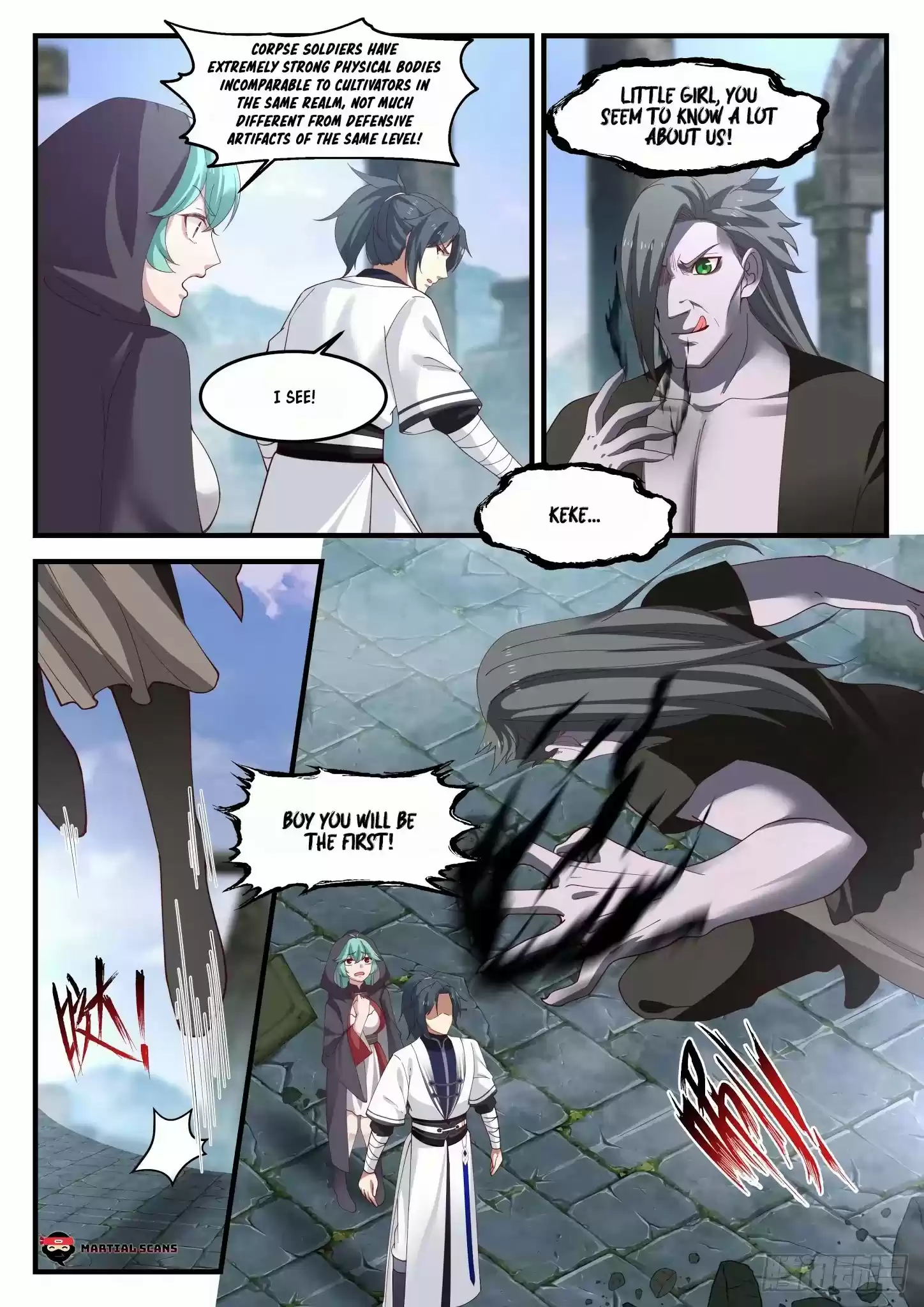 Martial Peak Chapter 1196: Corpse Soldier