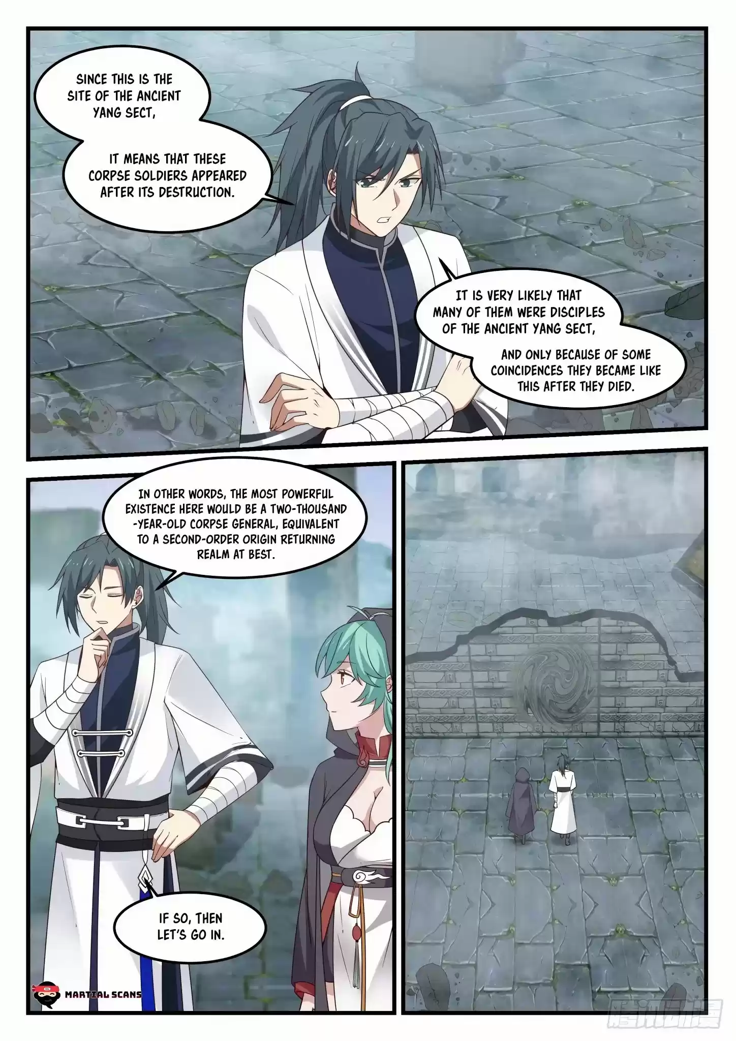 Martial Peak Chapter 1198: Corpse Cave