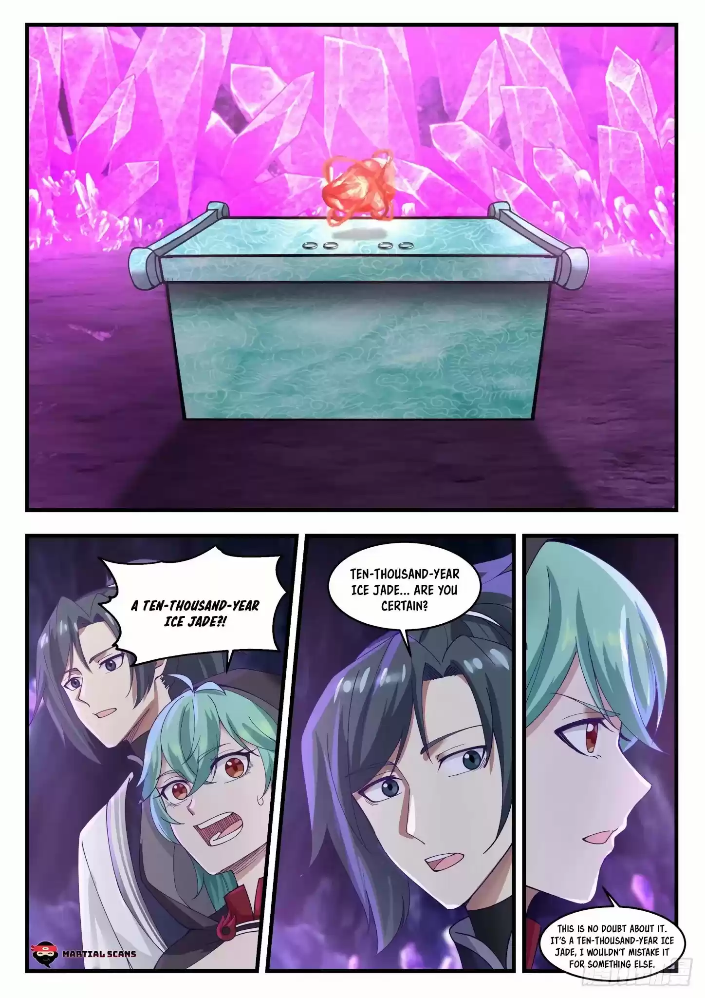 Martial Peak Chapter 1200: Ten-Thousand-Year Ice Jade Pedestal