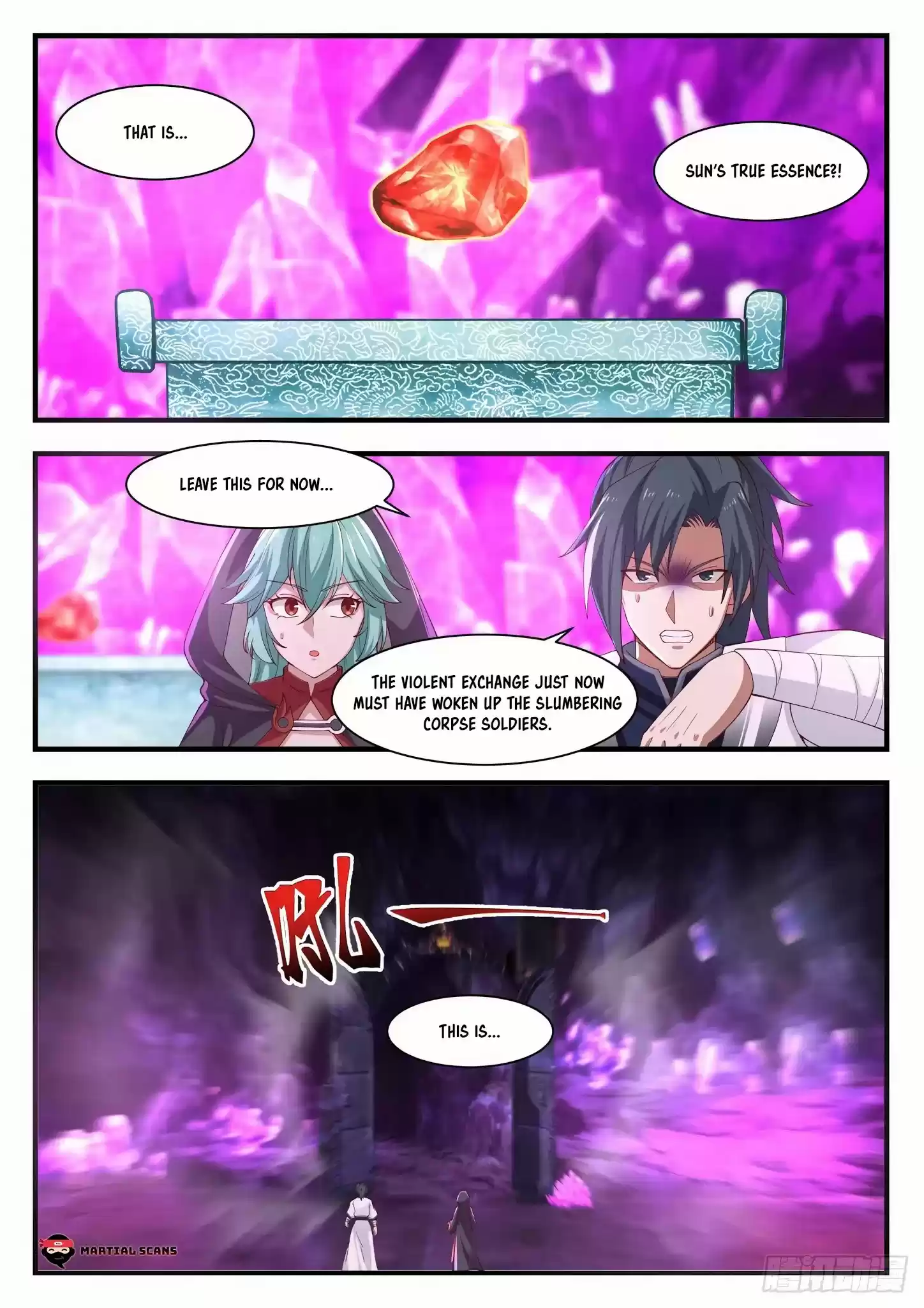 Martial Peak Chapter 1202: The Stone Puppet Transformation