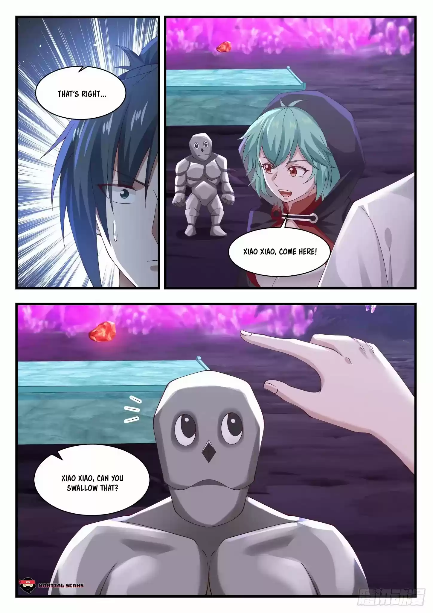 Martial Peak Chapter 1202: The Stone Puppet Transformation