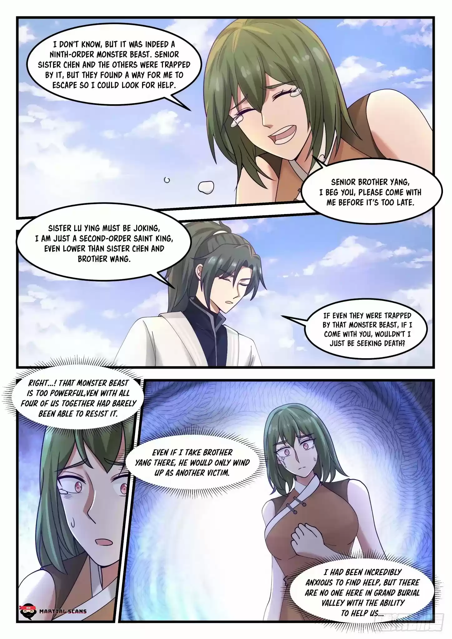 Martial Peak Chapter 1205: Silver Night Thunder Beast