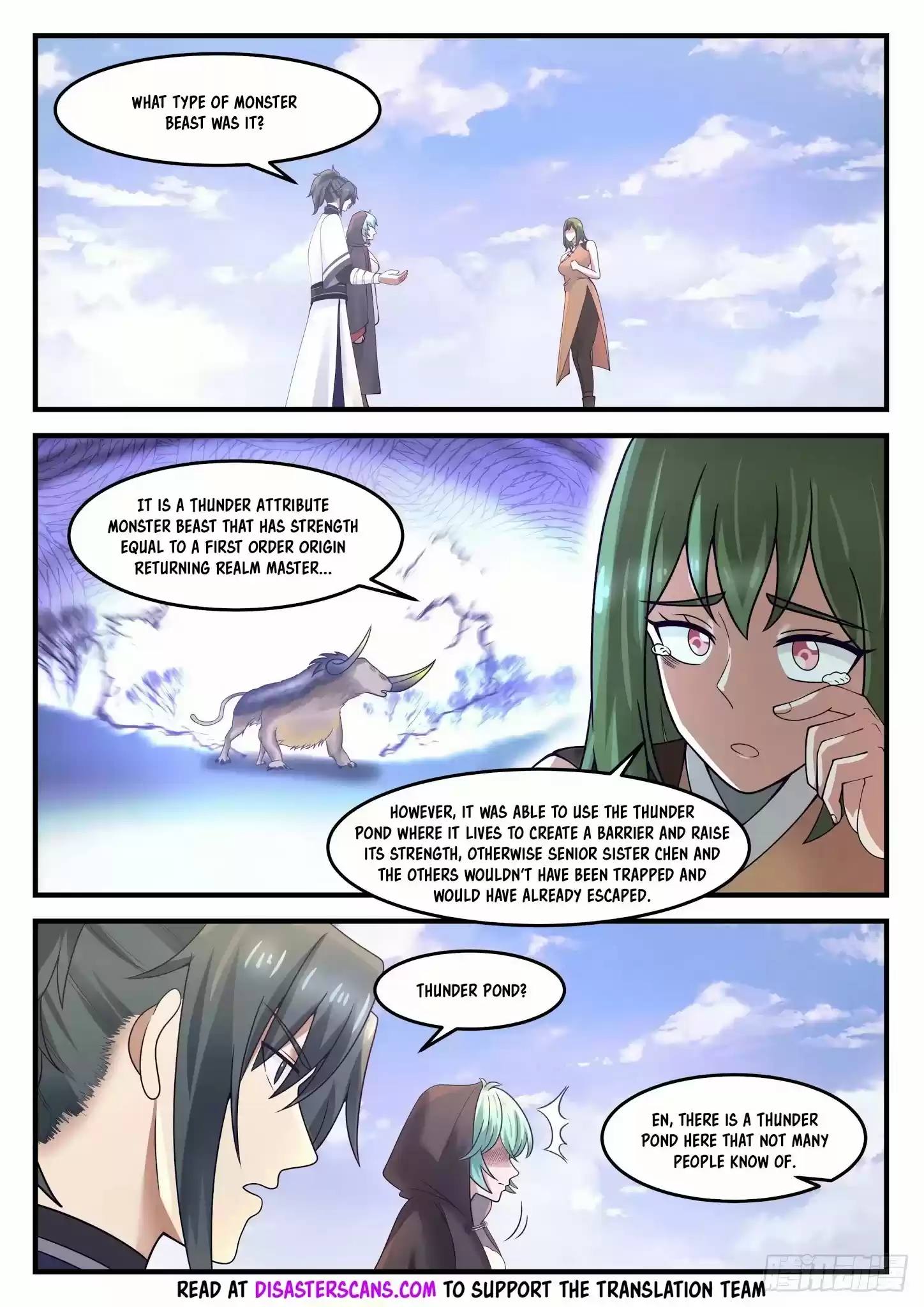 Martial Peak Chapter 1205: Silver Night Thunder Beast