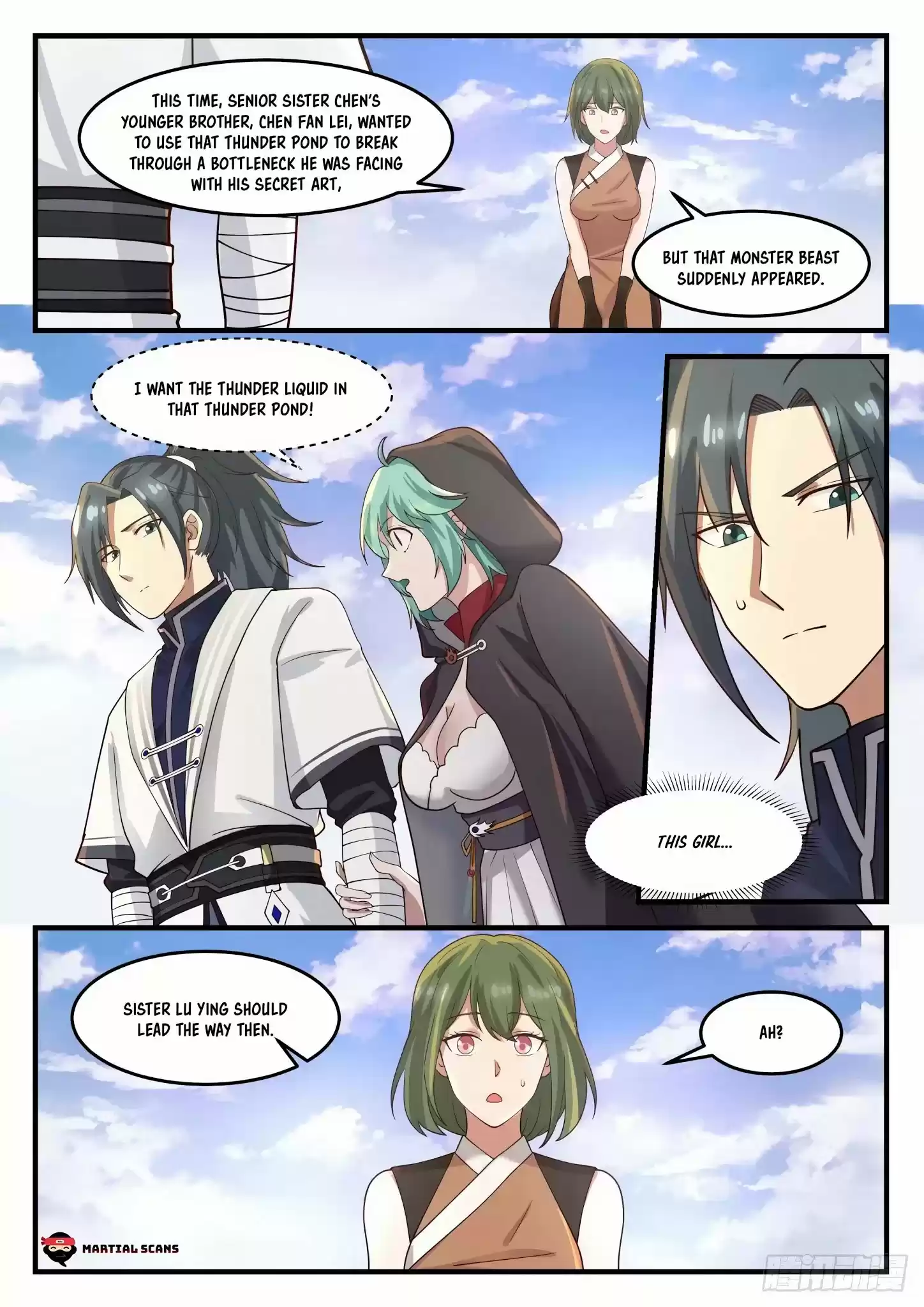 Martial Peak Chapter 1205: Silver Night Thunder Beast