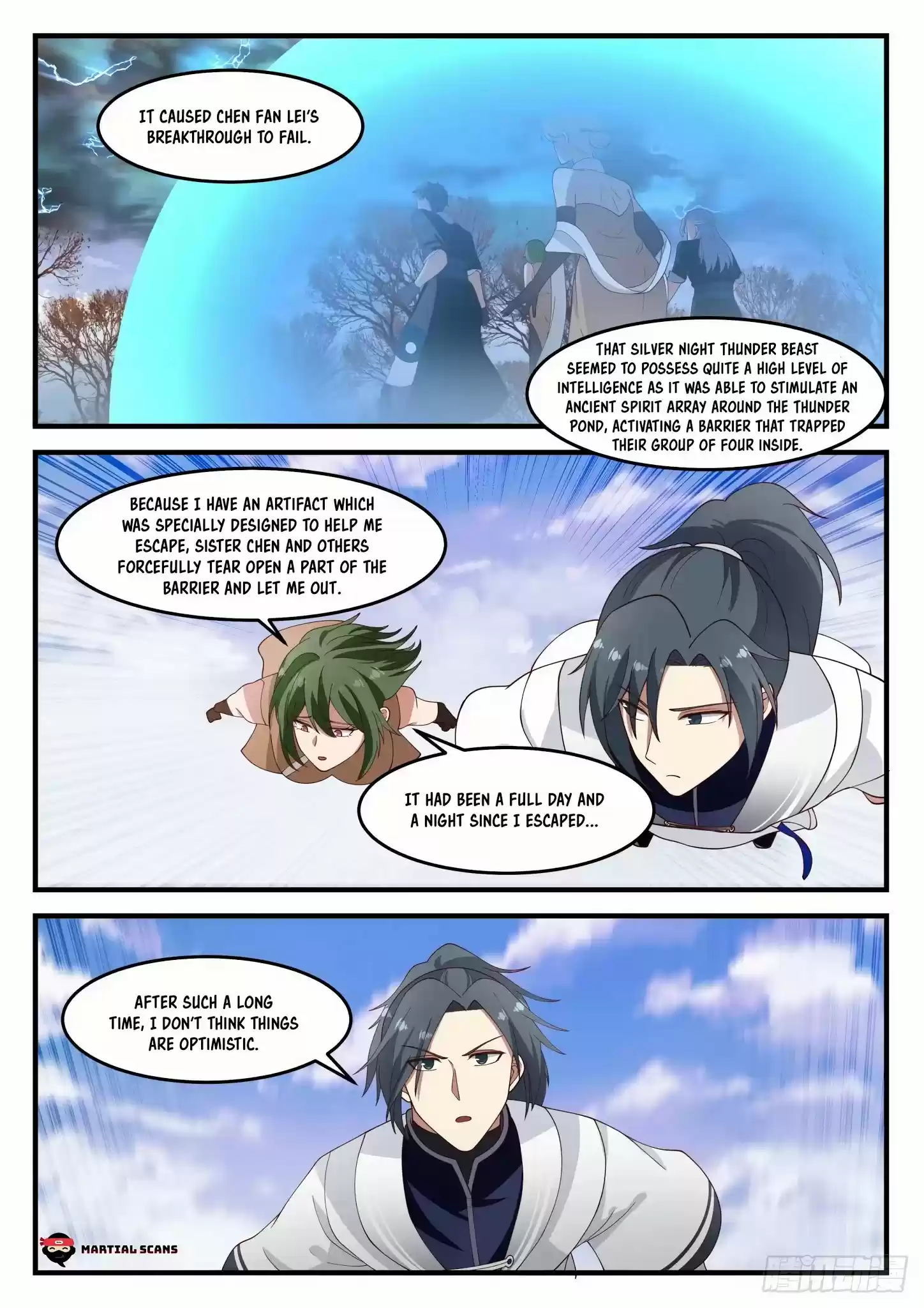 Martial Peak Chapter 1205: Silver Night Thunder Beast